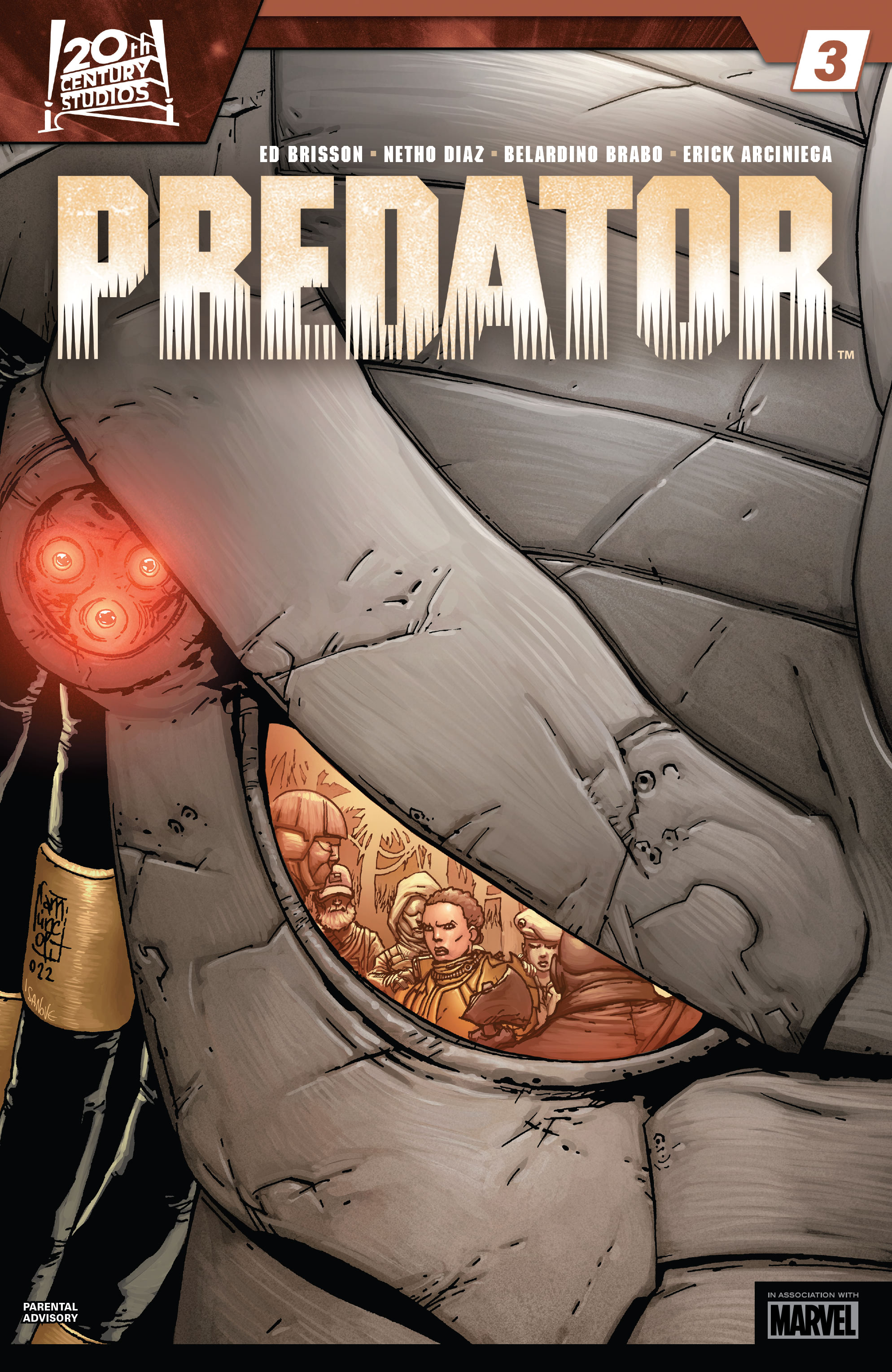 Read online Predator (2023) comic -  Issue #3 - 1