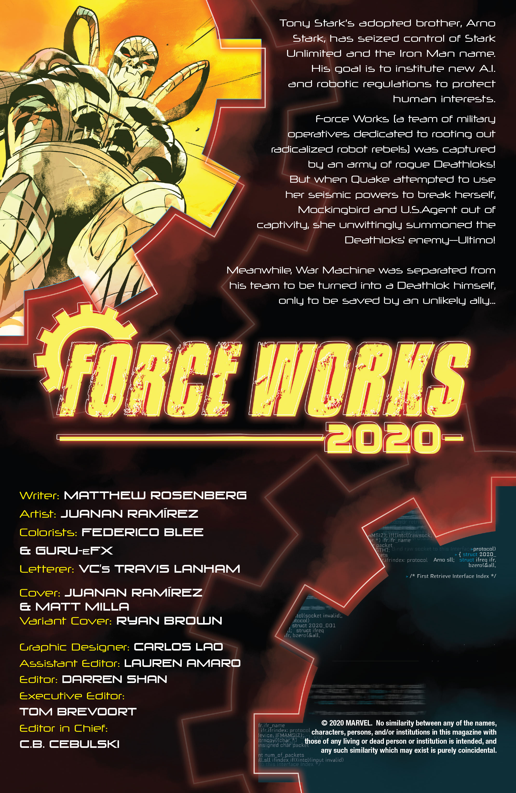 Read online 2020 Force Works comic -  Issue #3 - 2