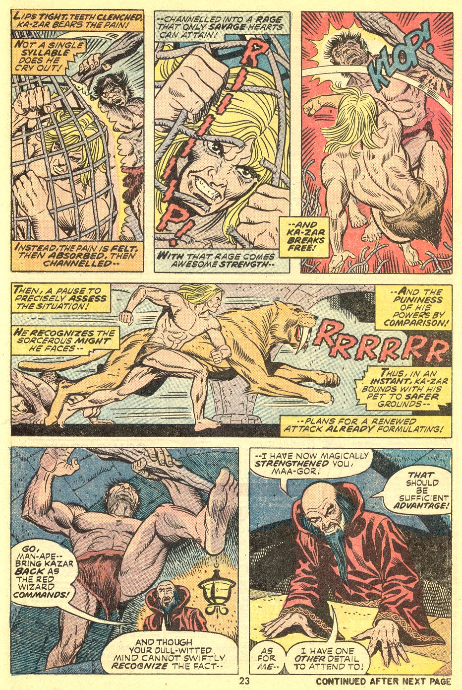 Read online Ka-Zar comic -  Issue #1 - 16