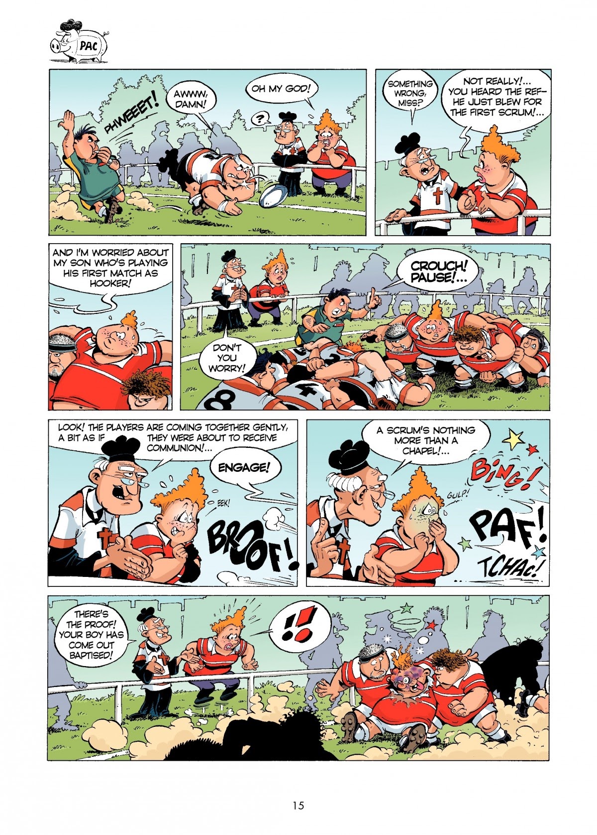 Read online The Rugger Boys comic -  Issue #2 - 15
