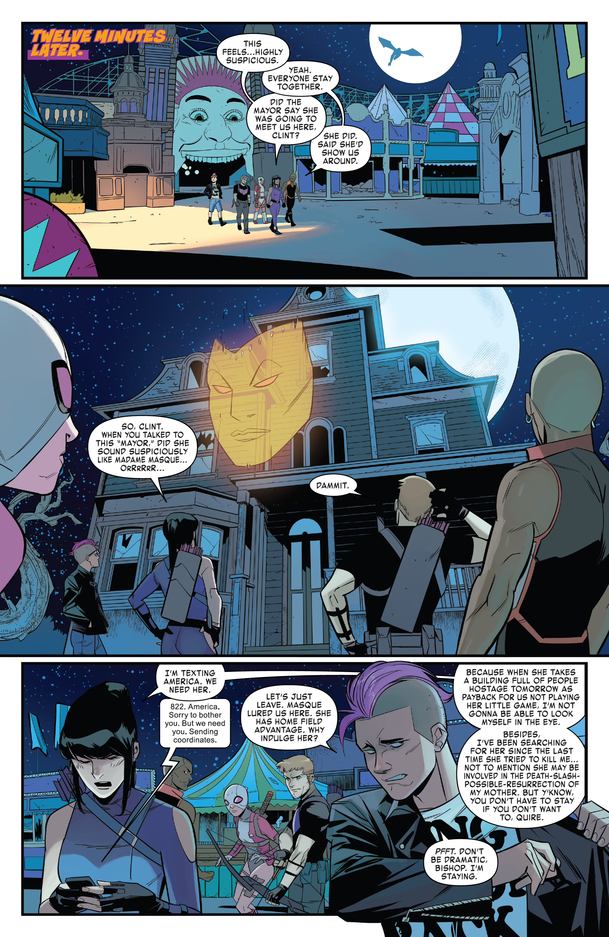 Read online Hawkeye: Team Spirit comic -  Issue # TPB (Part 1) - 11