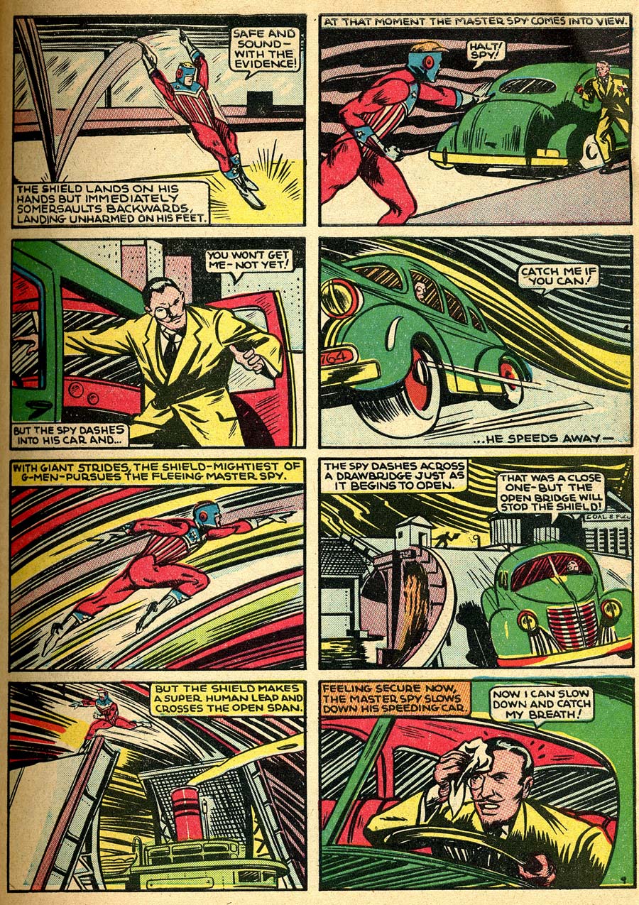 Read online Pep Comics comic -  Issue #1 - 12