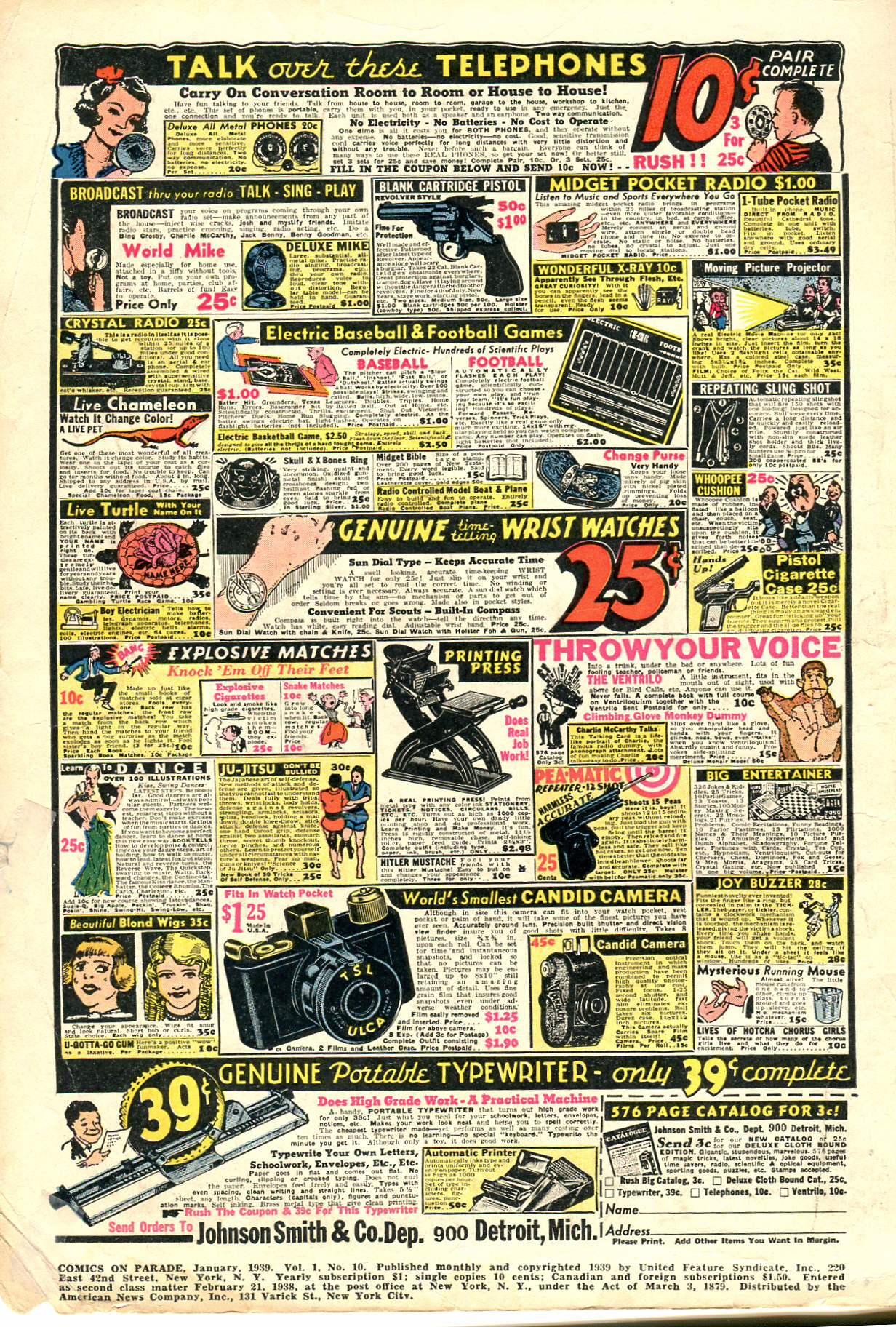 Read online Comics on Parade comic -  Issue #10 - 2