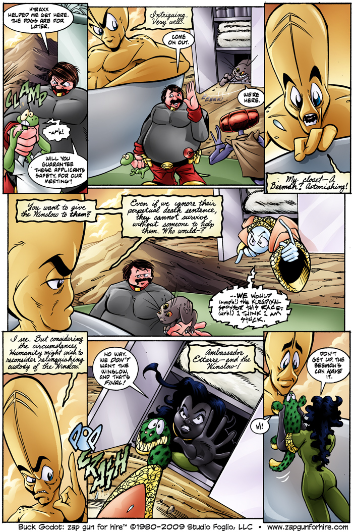 Read online Buck Godot - Zap Gun For Hire comic -  Issue #8 - 16