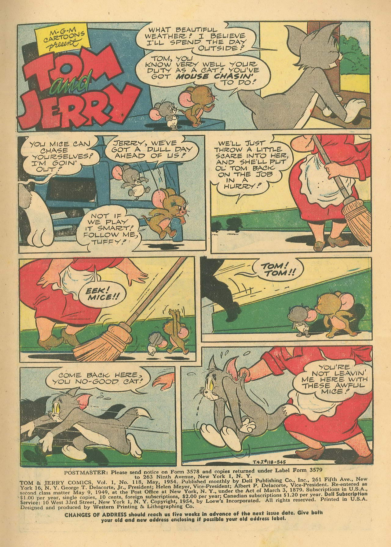 Read online Tom & Jerry Comics comic -  Issue #118 - 3