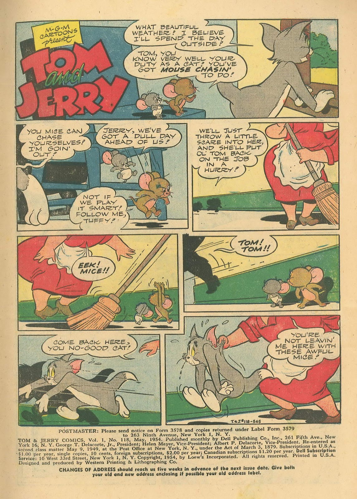 Tom & Jerry Comics issue 118 - Page 3