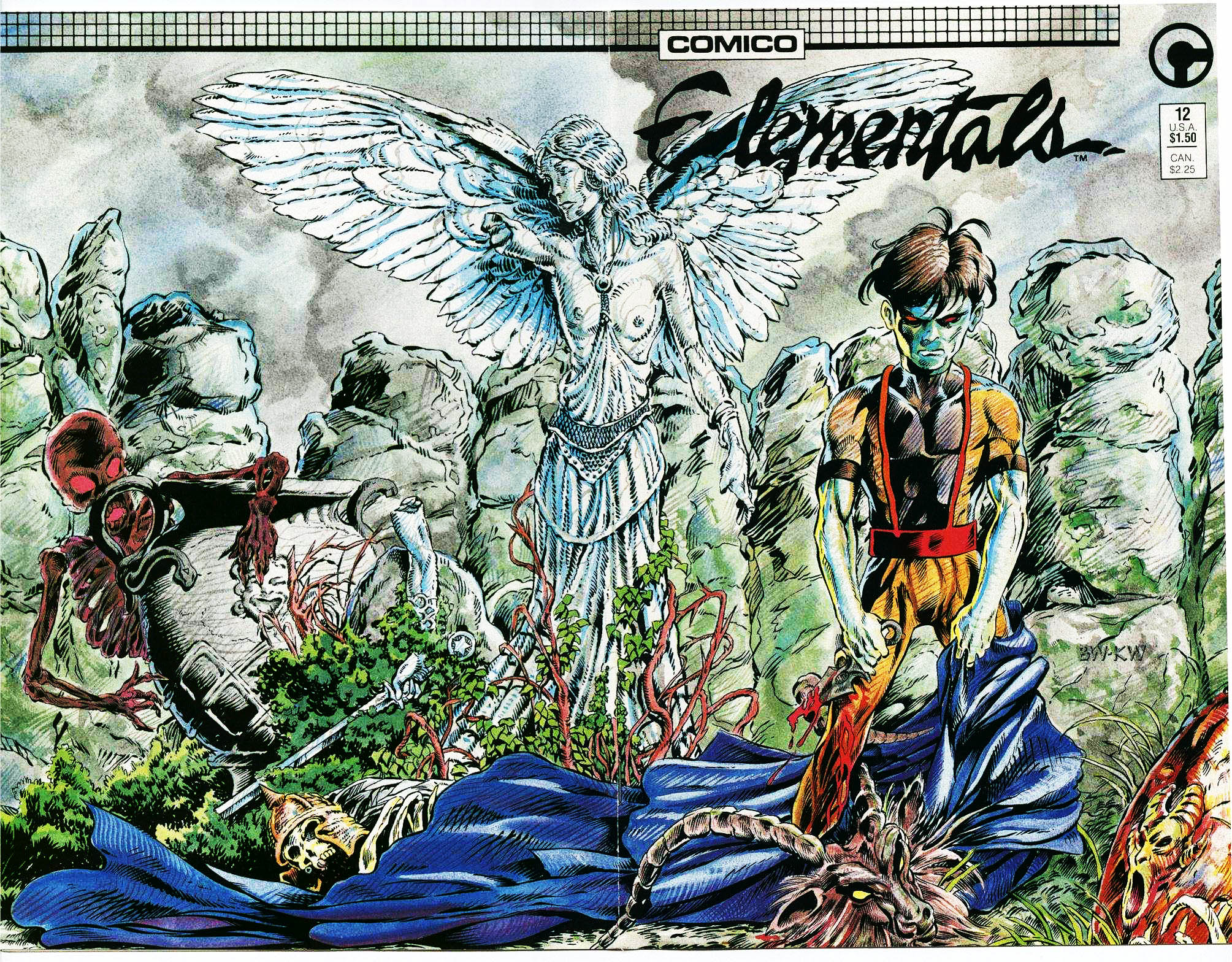 Read online Elementals (1984) comic -  Issue #12 - 1
