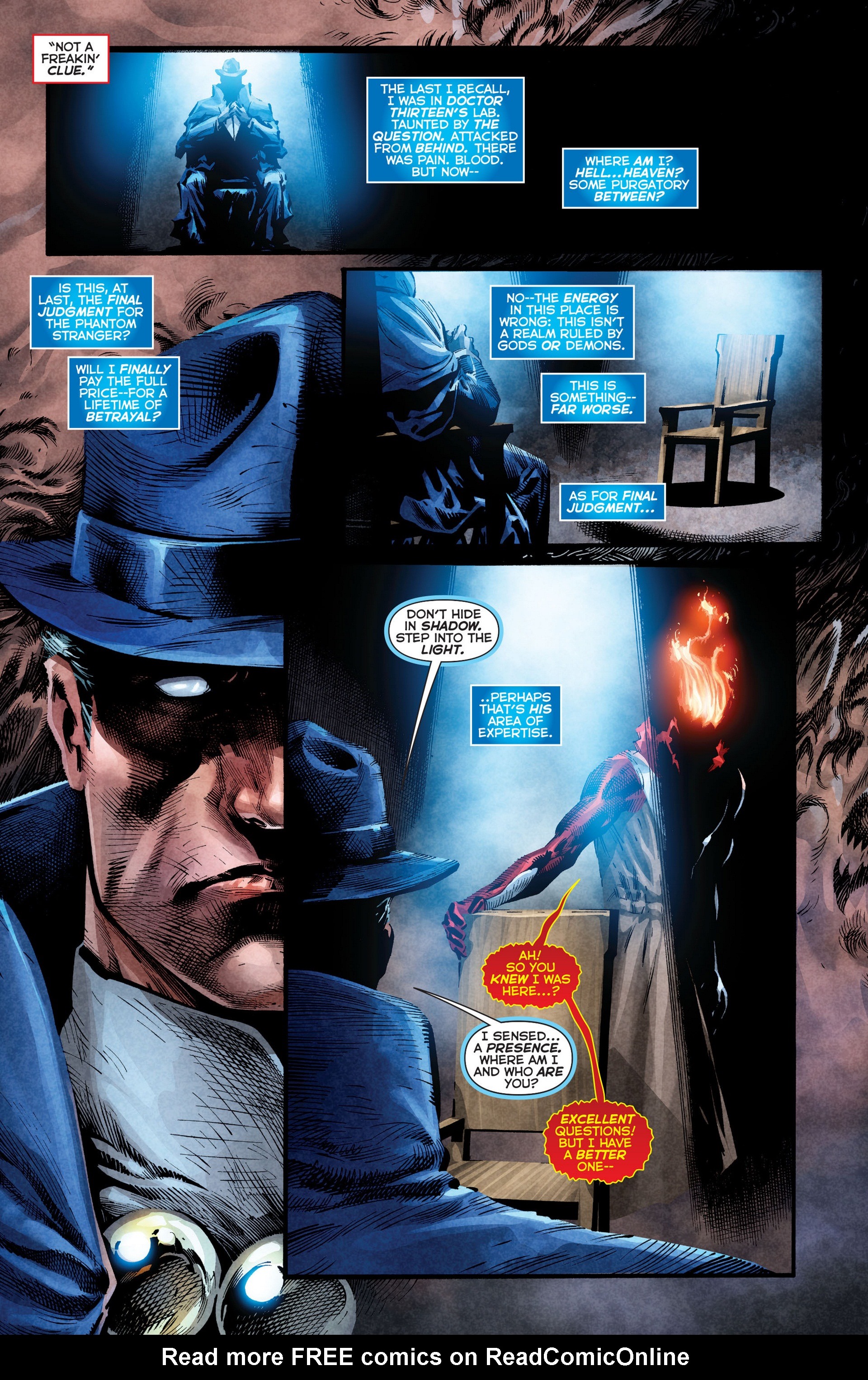 Read online Trinity of Sin: The Phantom Stranger comic -  Issue #8 - 5