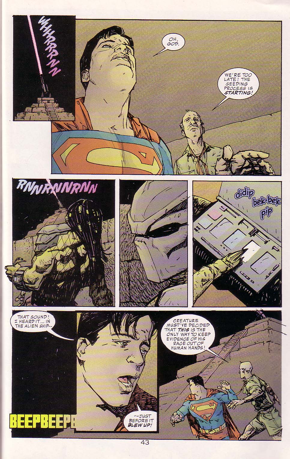 Read online Superman vs. Predator comic -  Issue #3 - 45