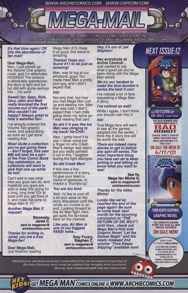 Read online Mega Man comic -  Issue #11 - 34
