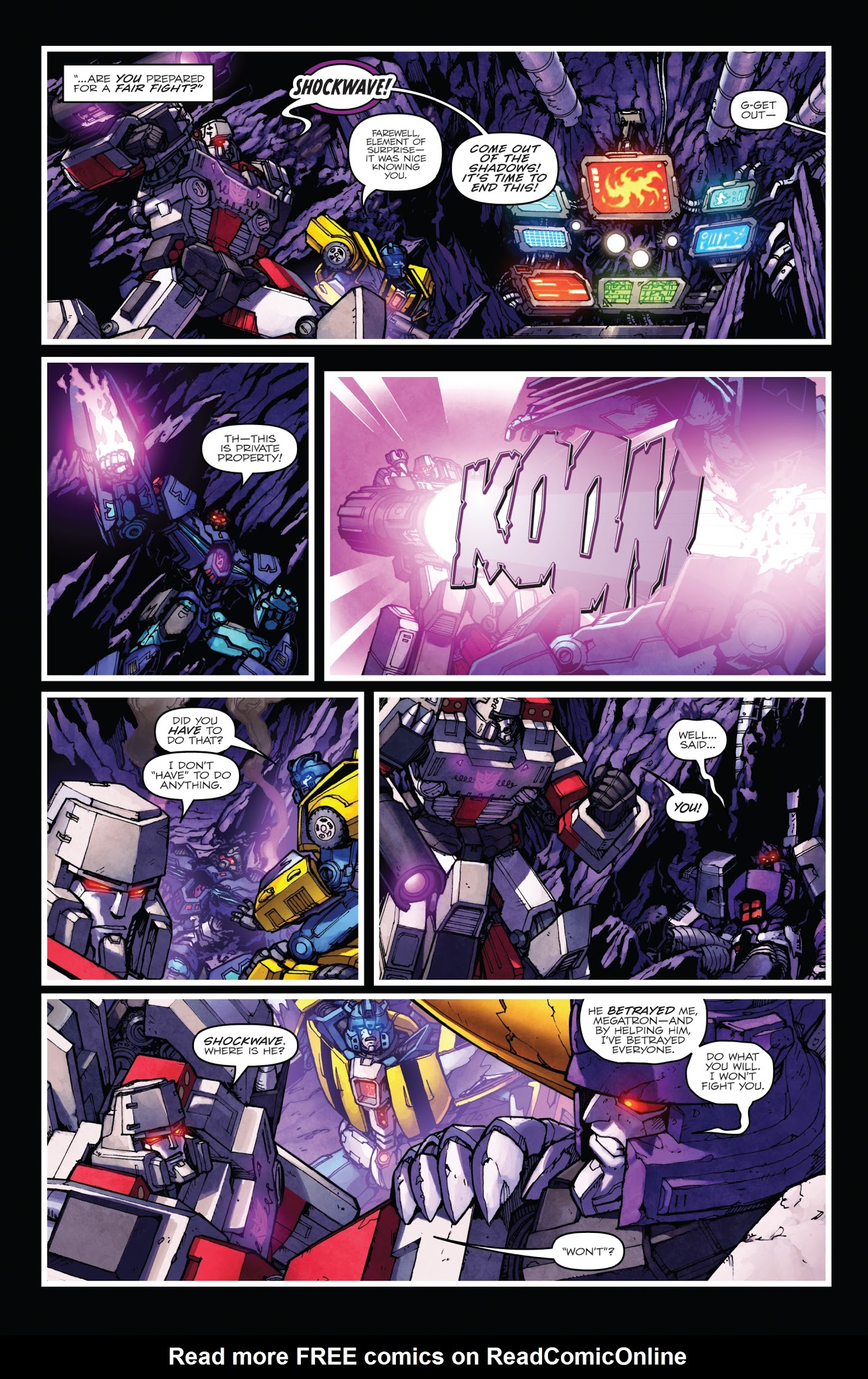 Read online The Transformers: Dark Cybertron comic -  Issue # TPB 2 - 117