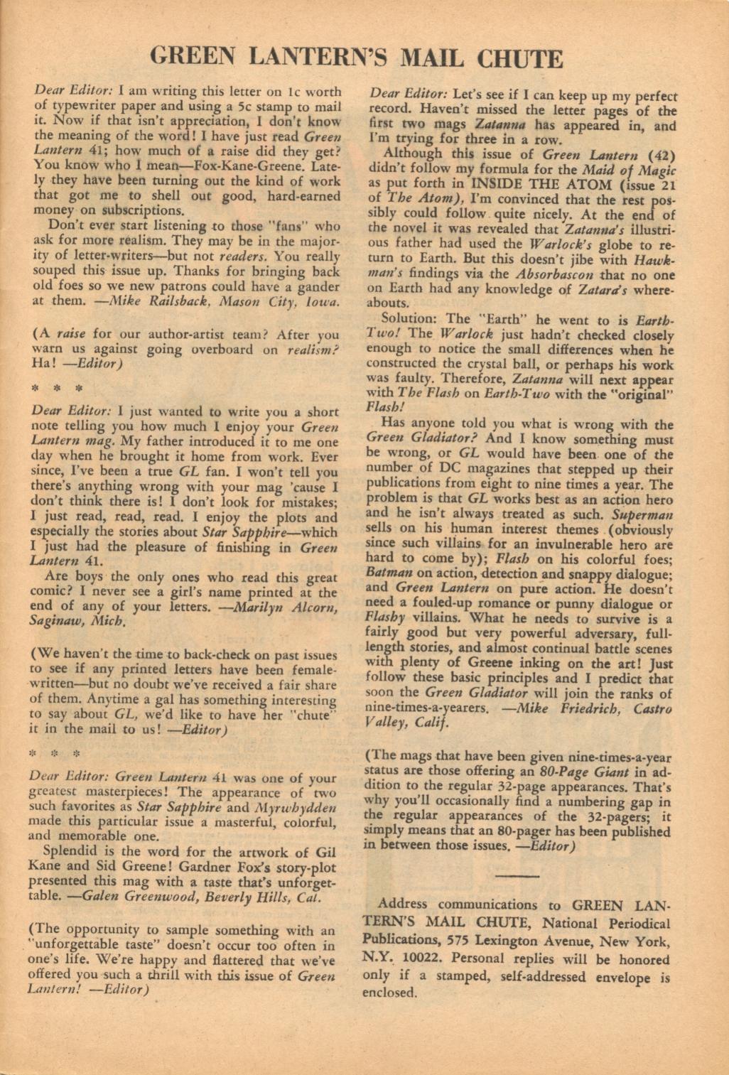 Green Lantern (1960) Issue #44 #47 - English 33