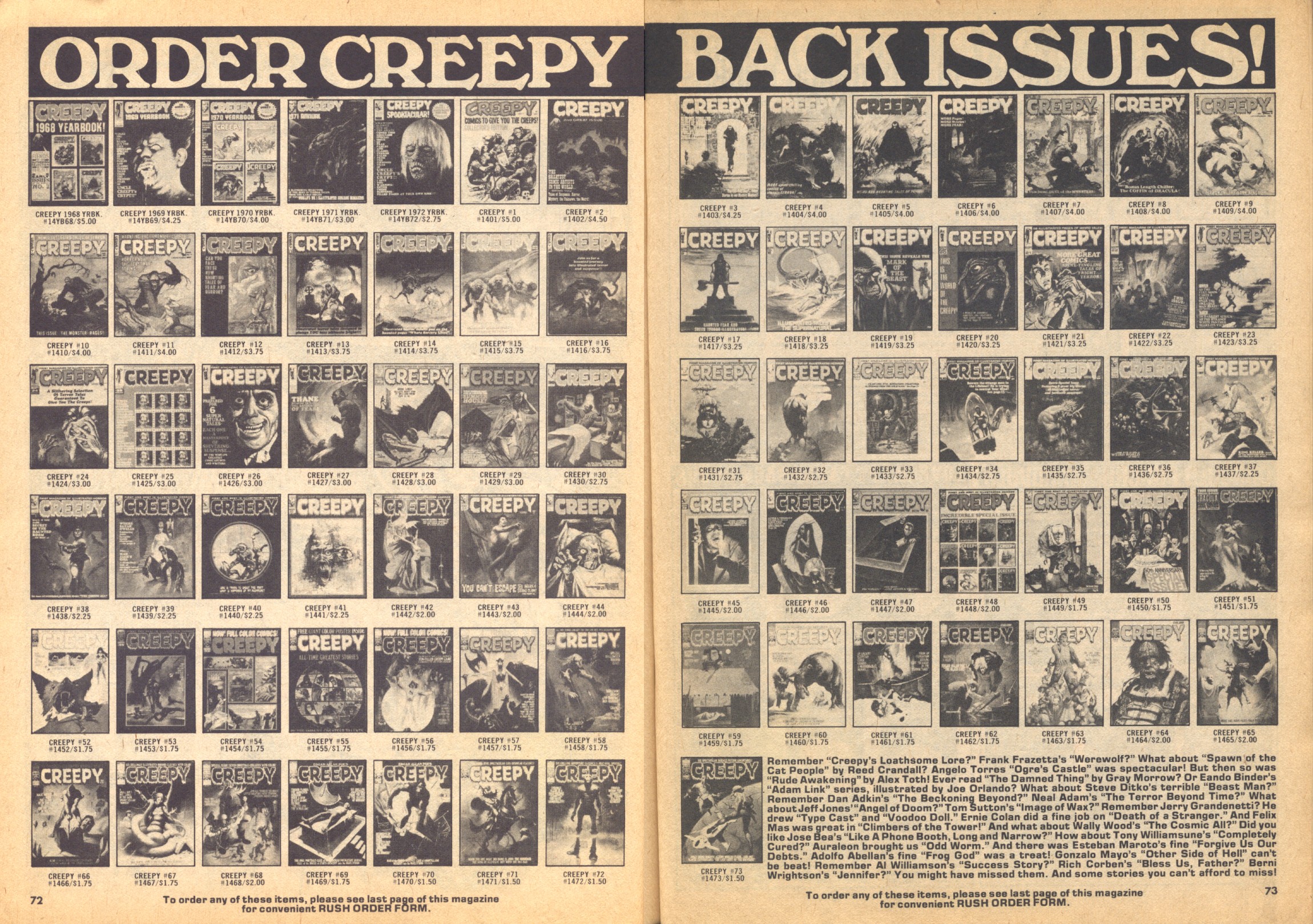 Creepy (1964) Issue #74 #74 - English 72