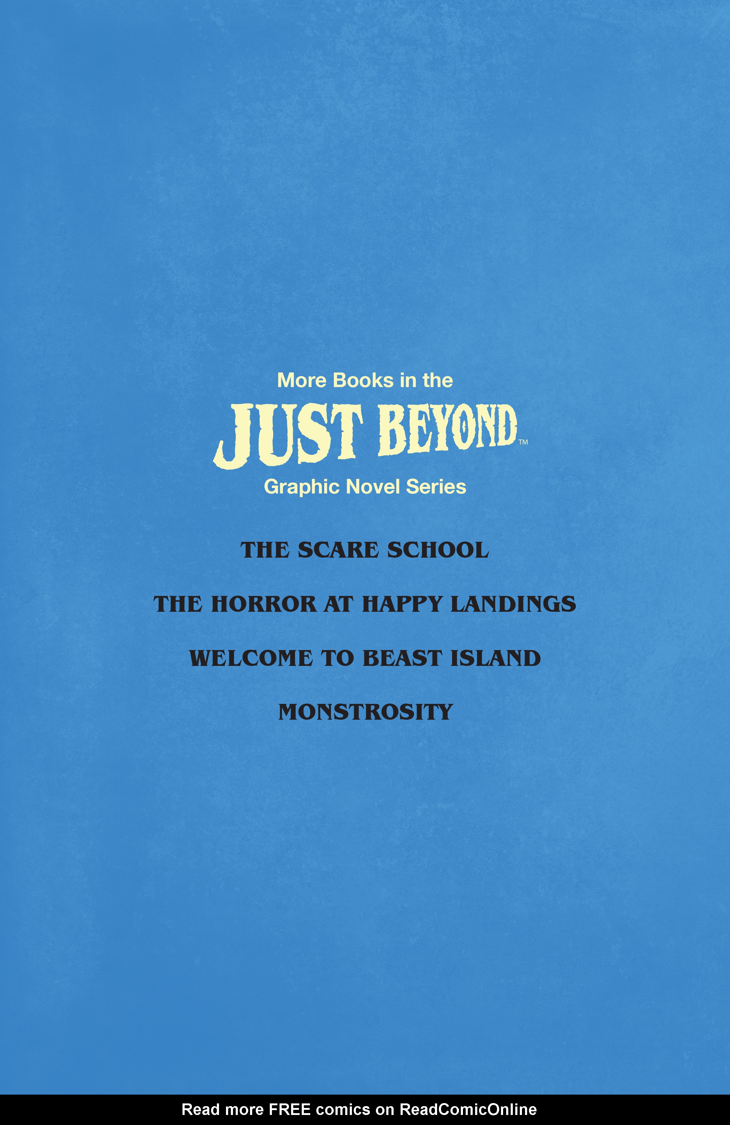 Read online Just Beyond comic -  Issue # TPB 4 - 4