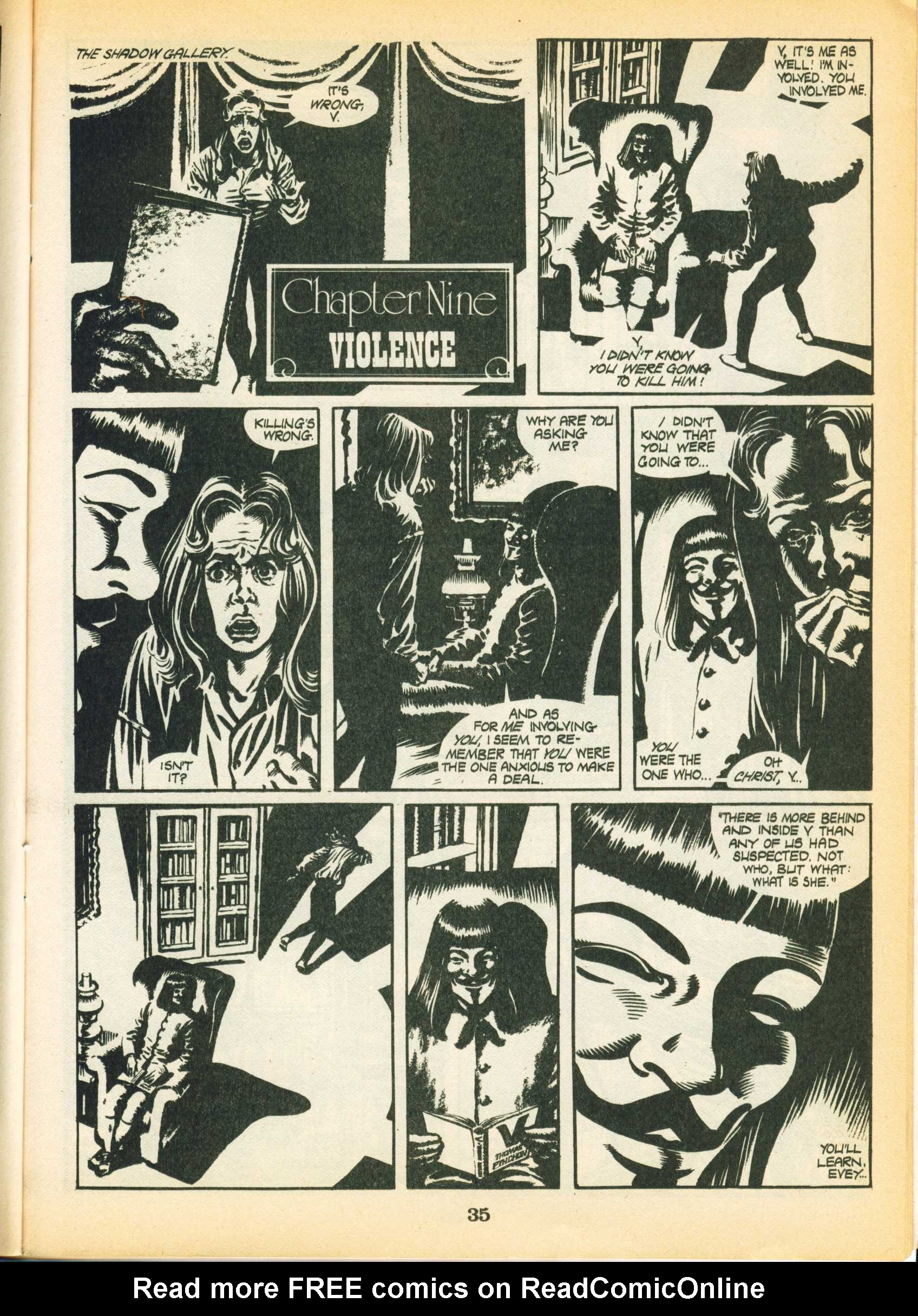 Read online Warrior comic -  Issue #9 - 35