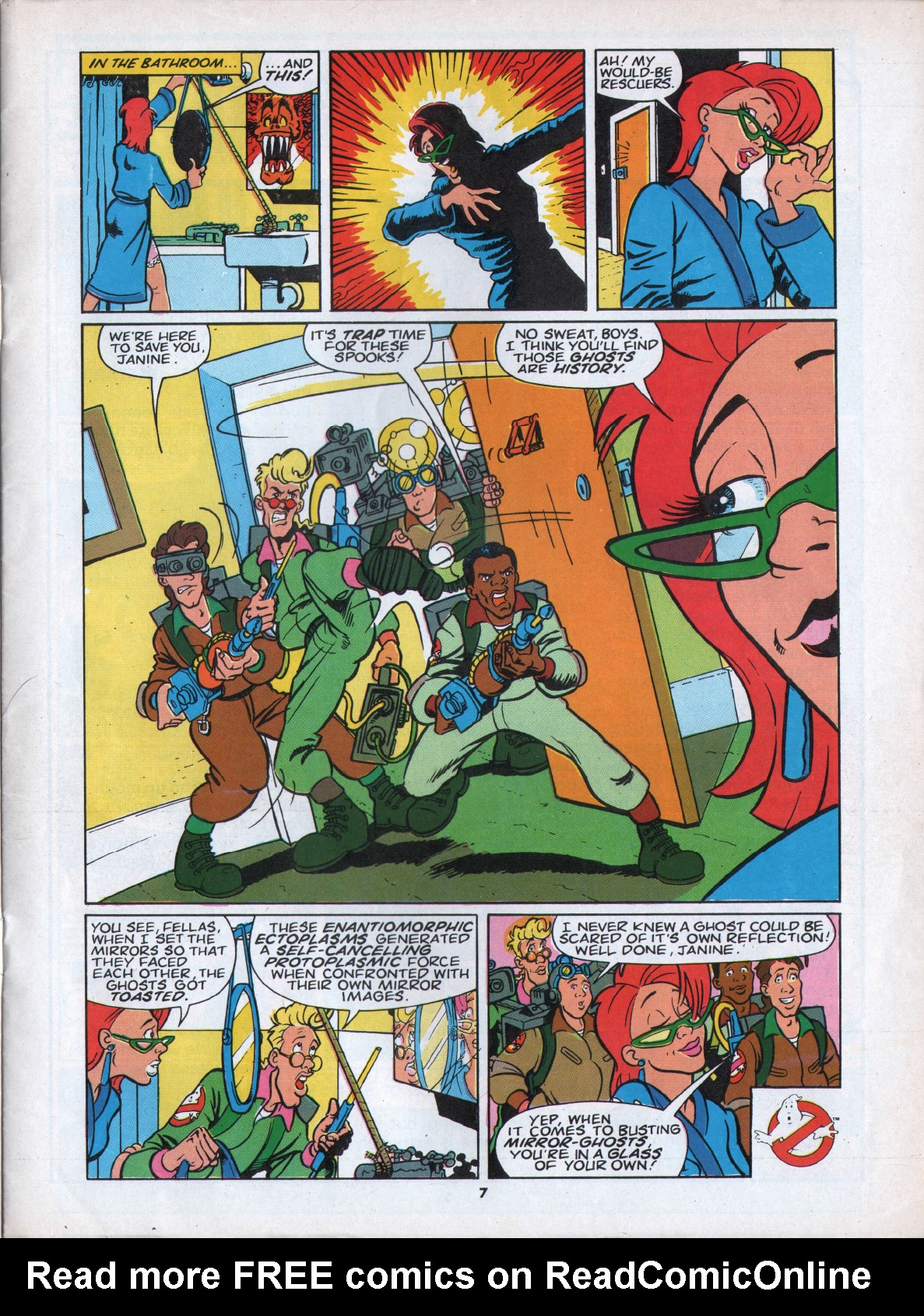 Read online The Real Ghostbusters comic -  Issue #38 - 7