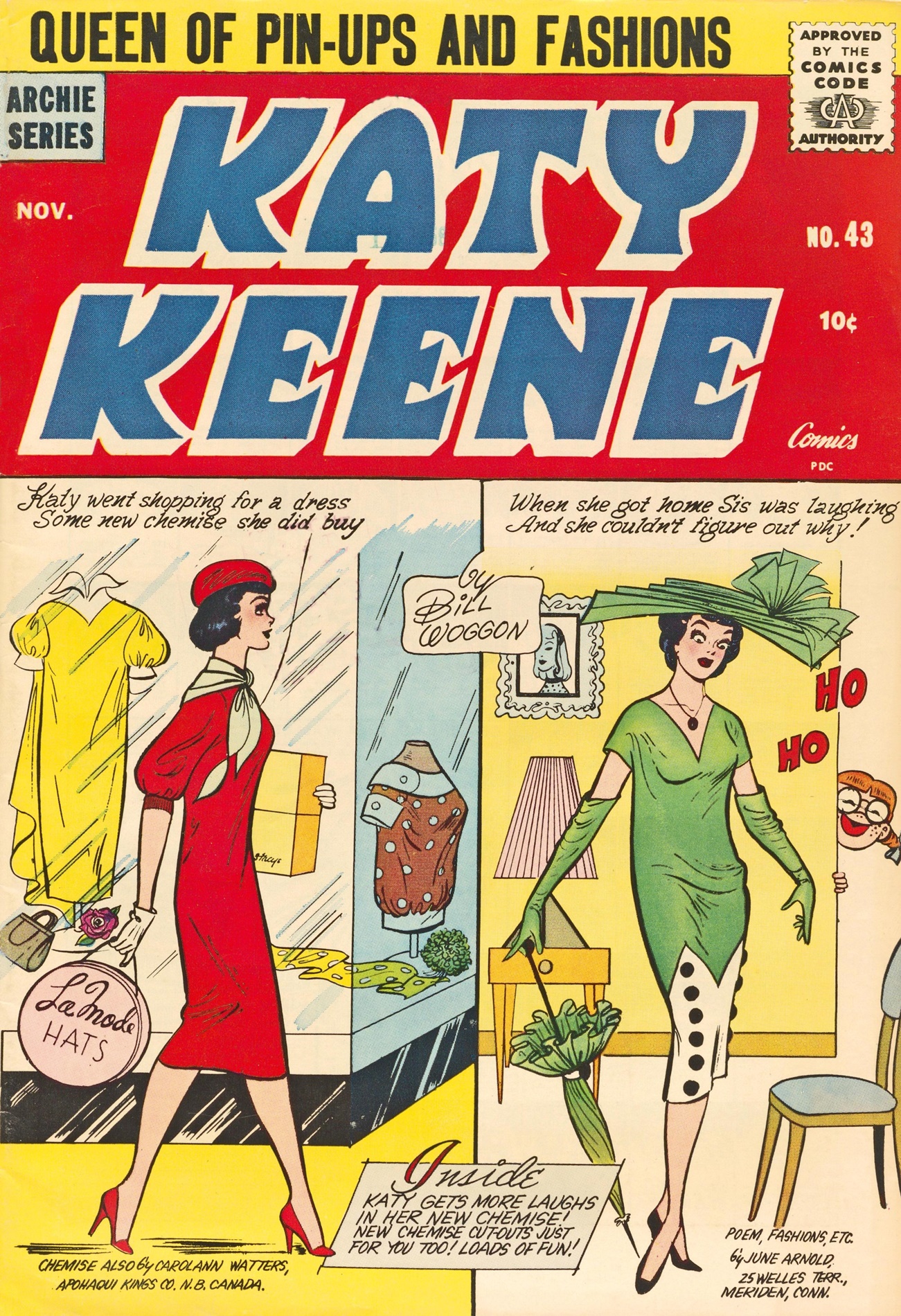 Read online Katy Keene (1949) comic -  Issue #43 - 1