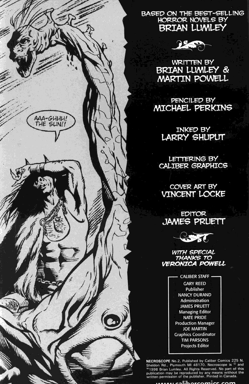 Read online Necroscope (1997) comic -  Issue #2 - 2