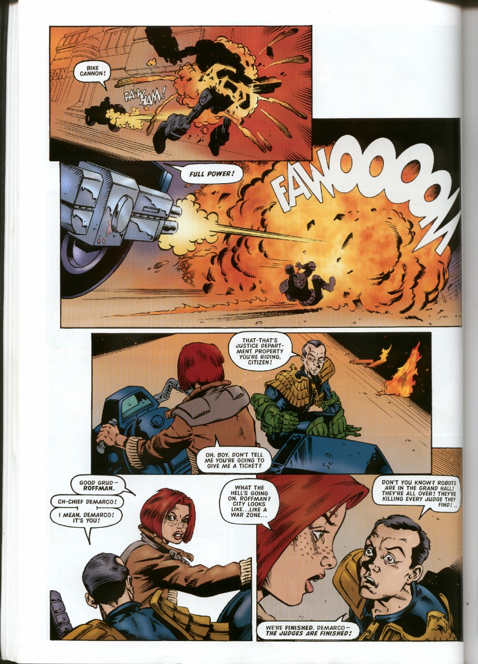 Read online Judge Dredd [Collections - Hamlyn | Mandarin] comic -  Issue # TPB Doomsday For Mega-City One - 62