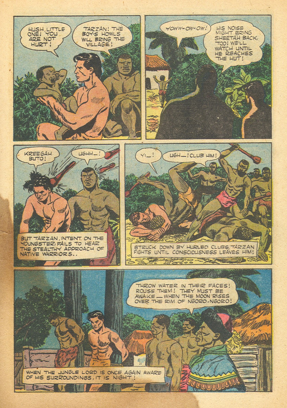 Read online Tarzan (1948) comic -  Issue #54 - 17