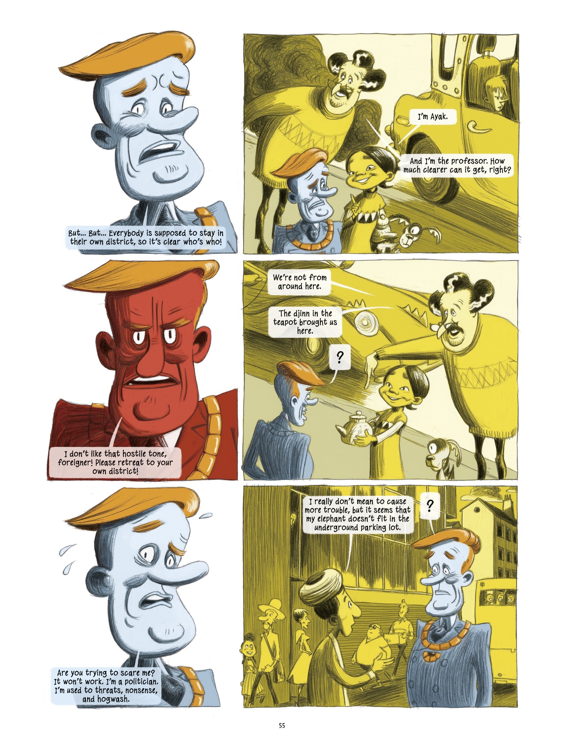 Read online Ayak & Por comic -  Issue #1 - 55