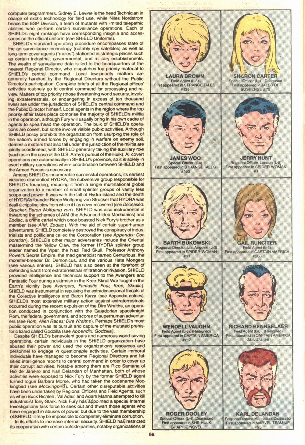 Read online The Official Handbook of the Marvel Universe Deluxe Edition comic -  Issue #11 - 58