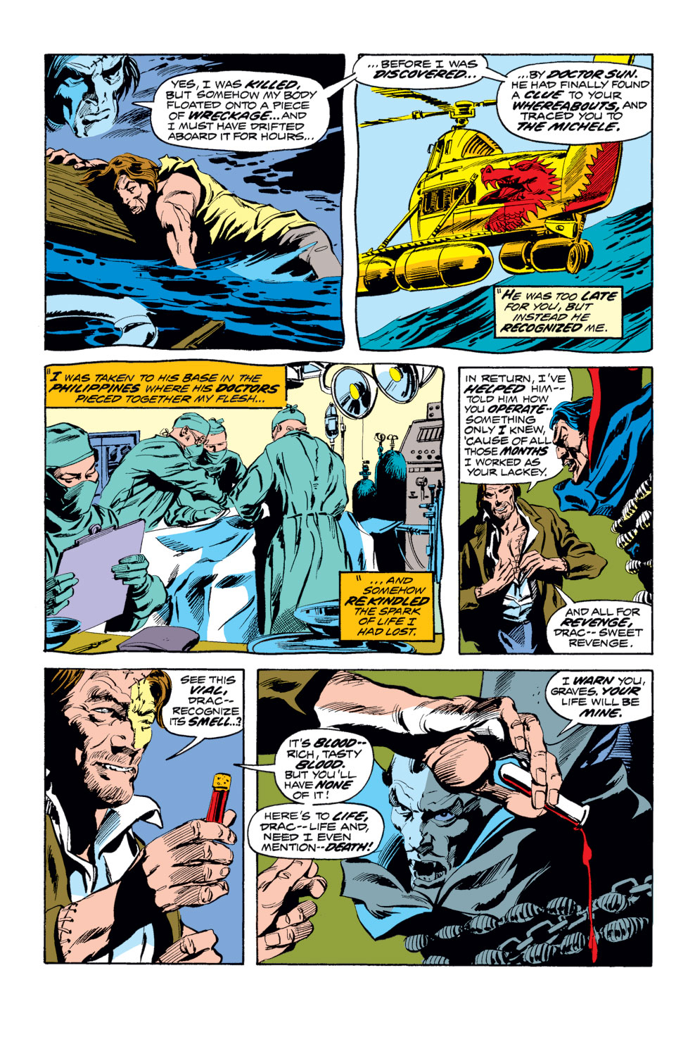 Read online Tomb of Dracula (1972) comic -  Issue #20 - 15