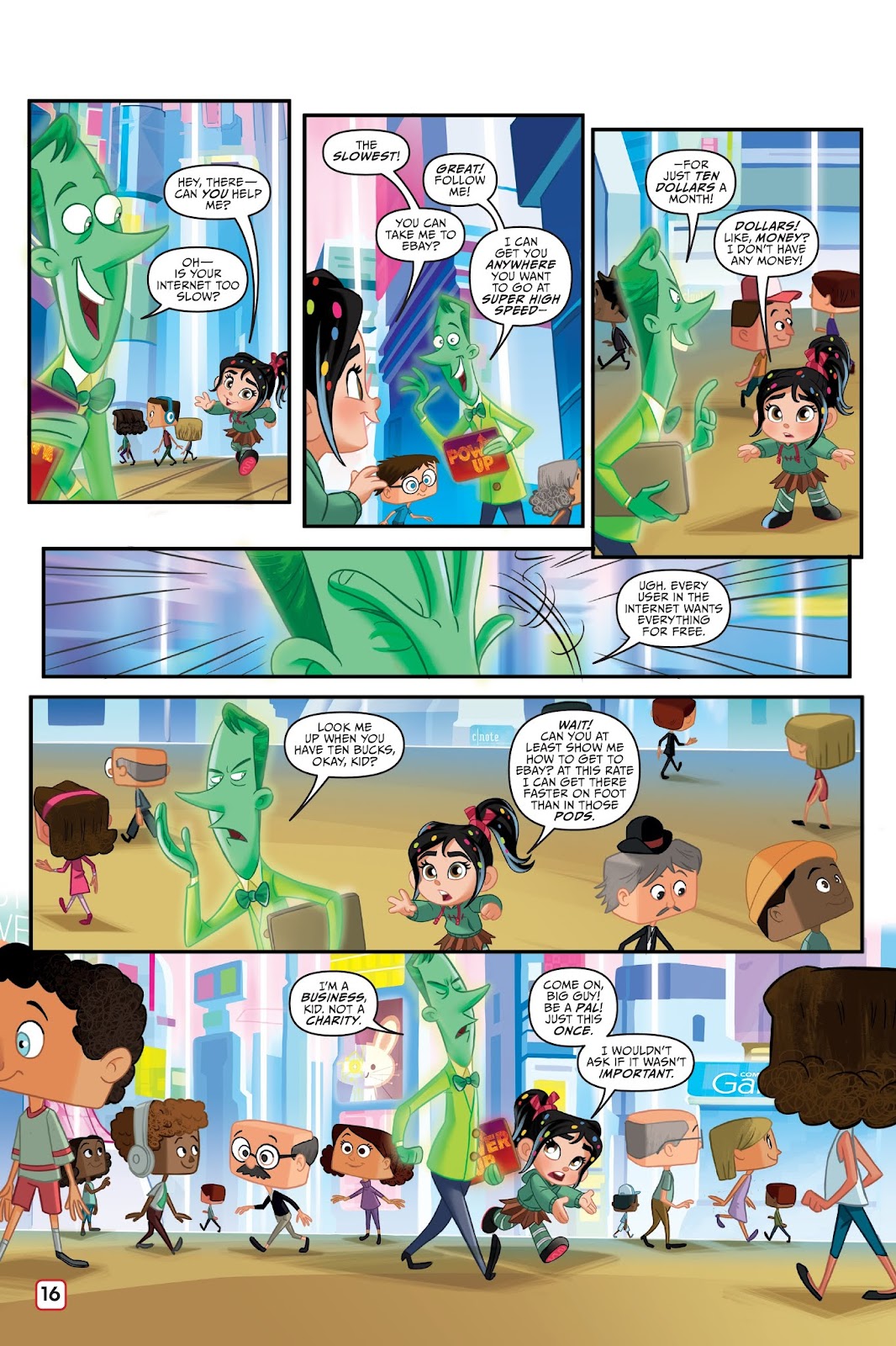 Disney Ralph Breaks the Internet: Click Start- Select-Your-Story Adventure issue Full - Page 15