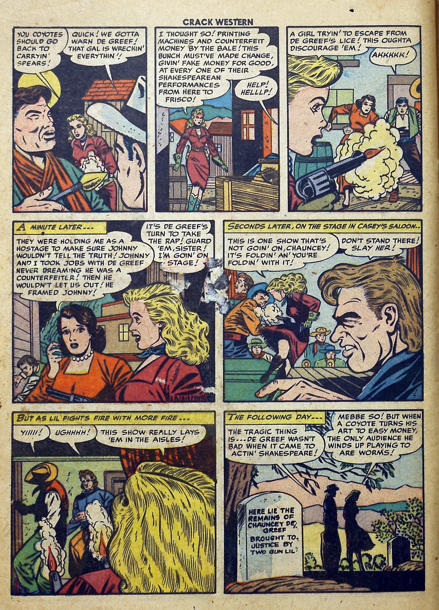 Read online Crack Western comic -  Issue #80 - 16