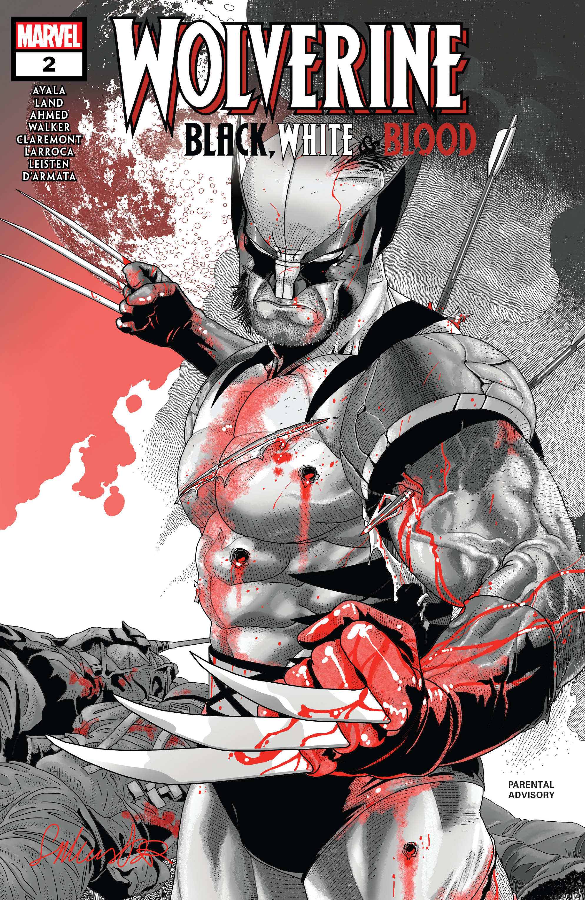 Read online Wolverine: Black, White & Blood comic -  Issue #2 - 1