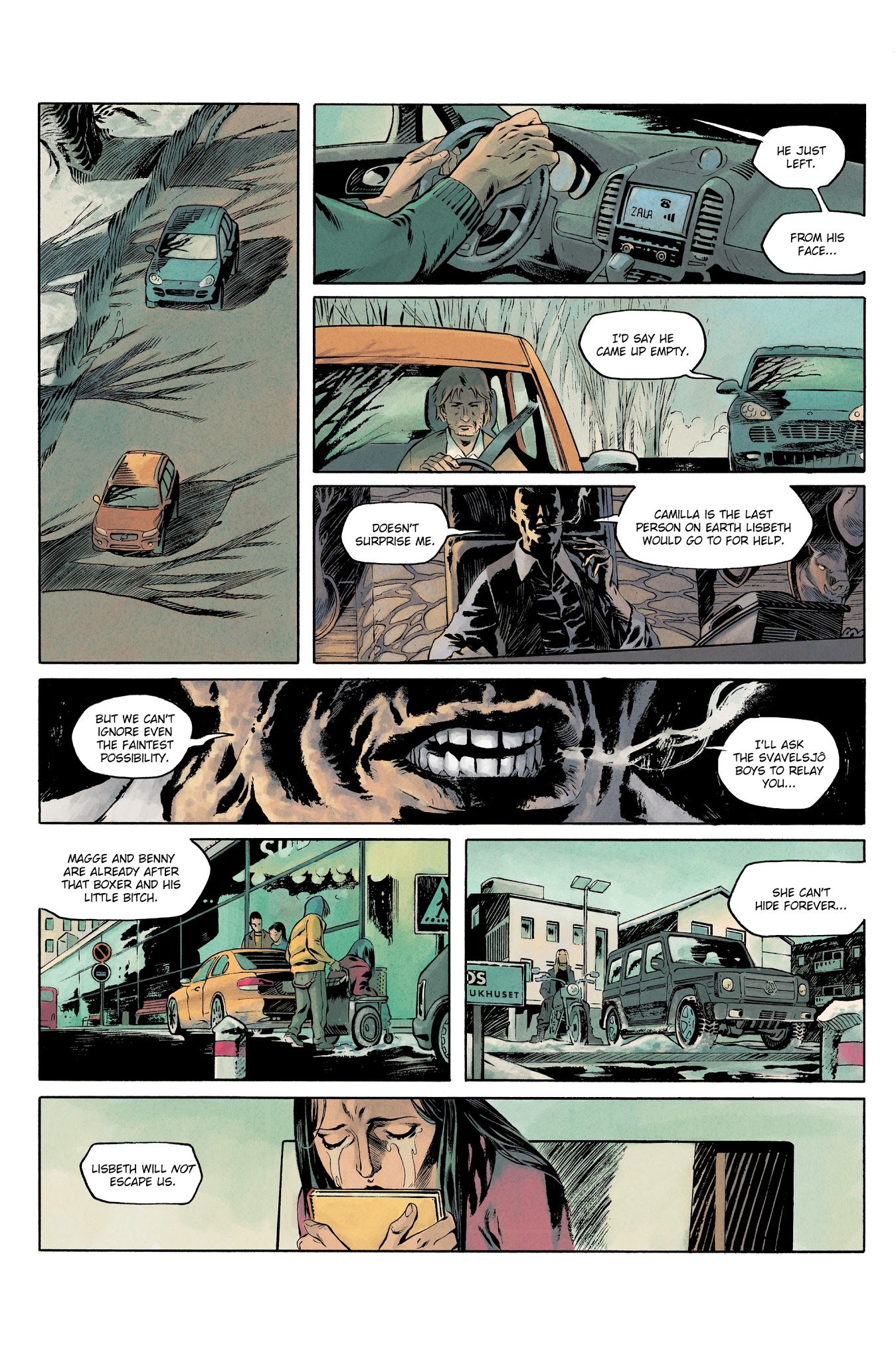 Read online Millennium: The Girl Who Played With Fire comic -  Issue #2 - 10