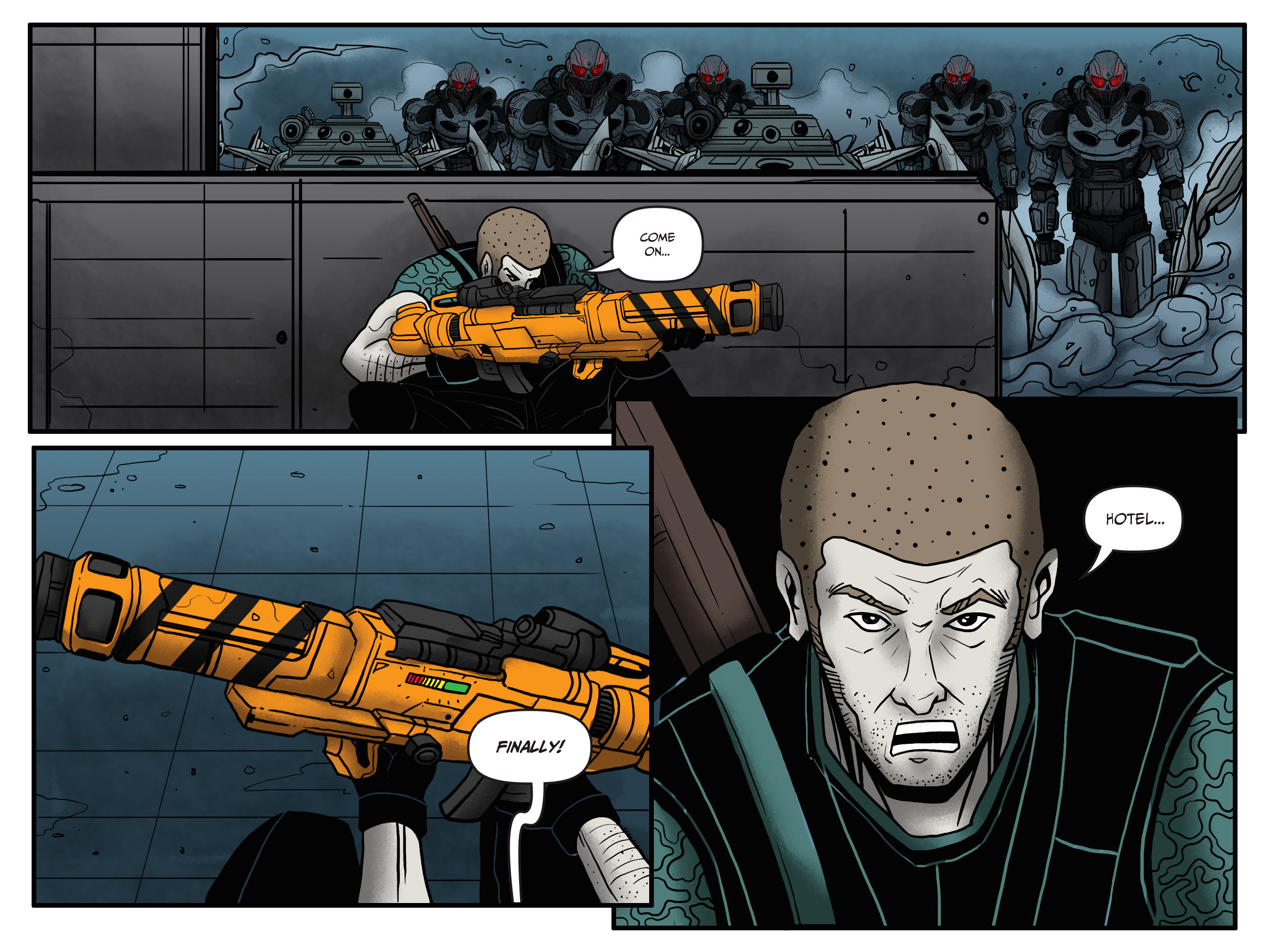 Read online CHARGE comic -  Issue #5 - 17