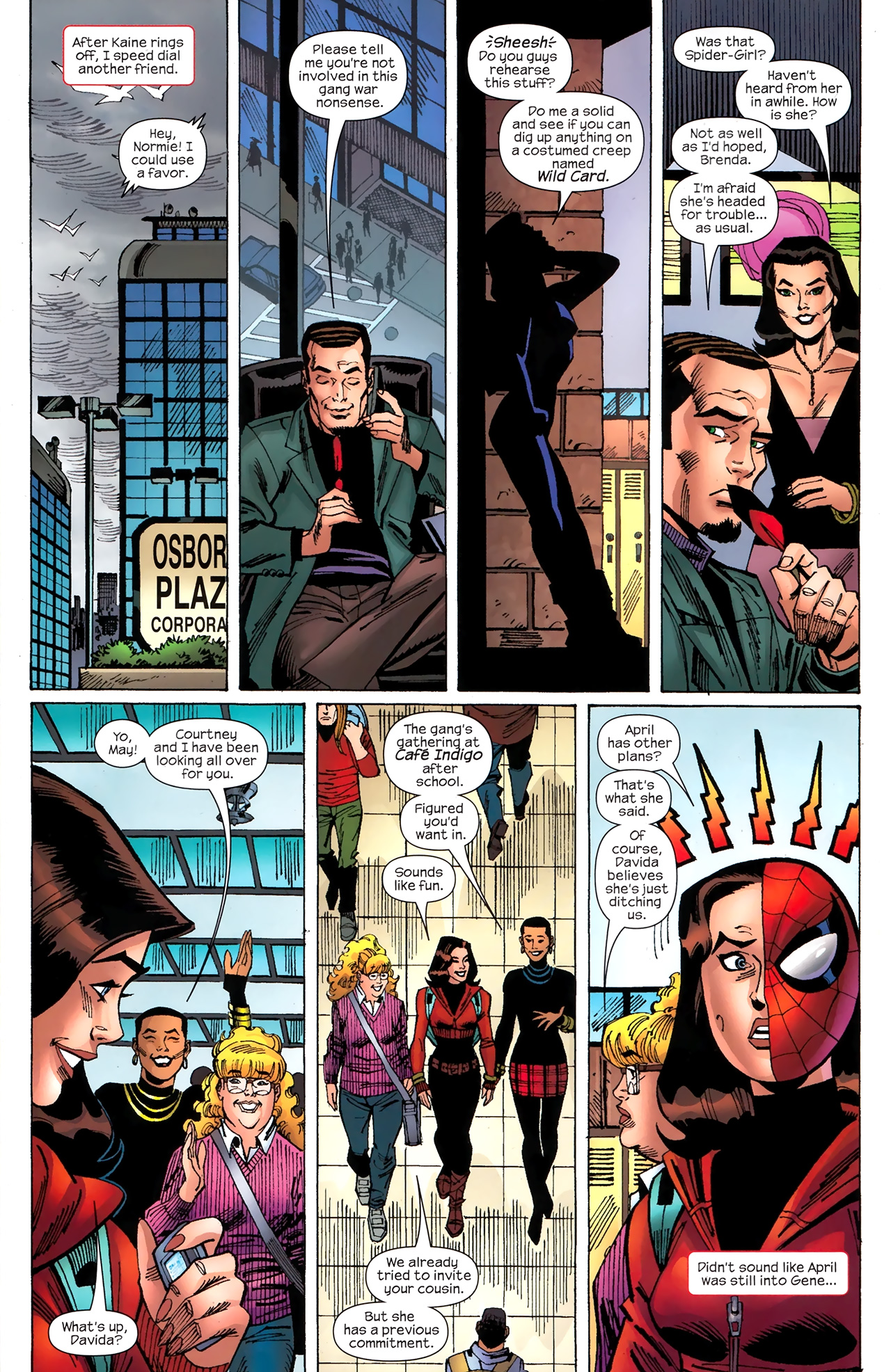 Read online Spectacular Spider-Girl comic -  Issue #1 - 9