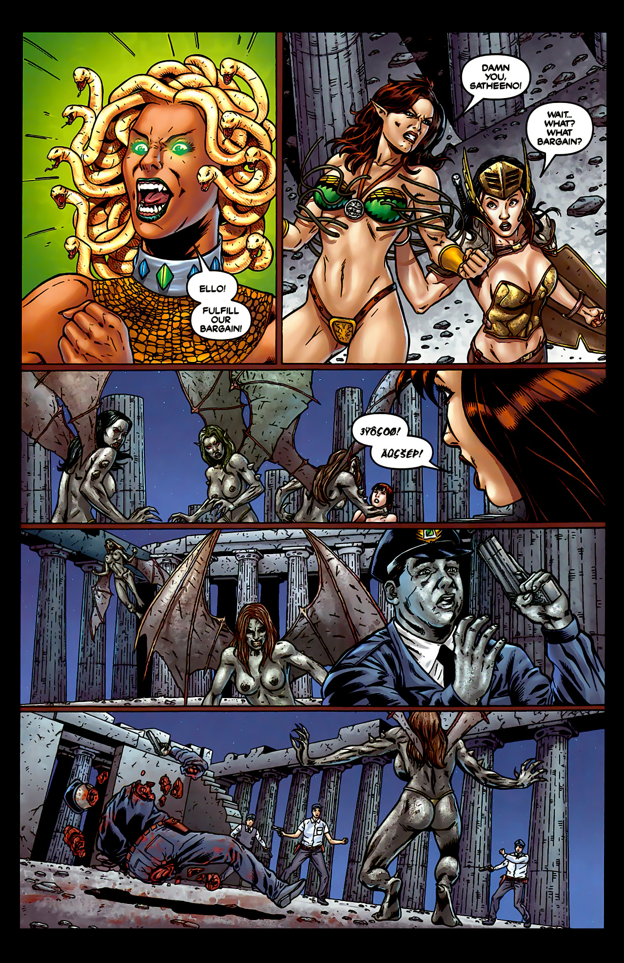 Read online War Goddess comic -  Issue #6 - 23