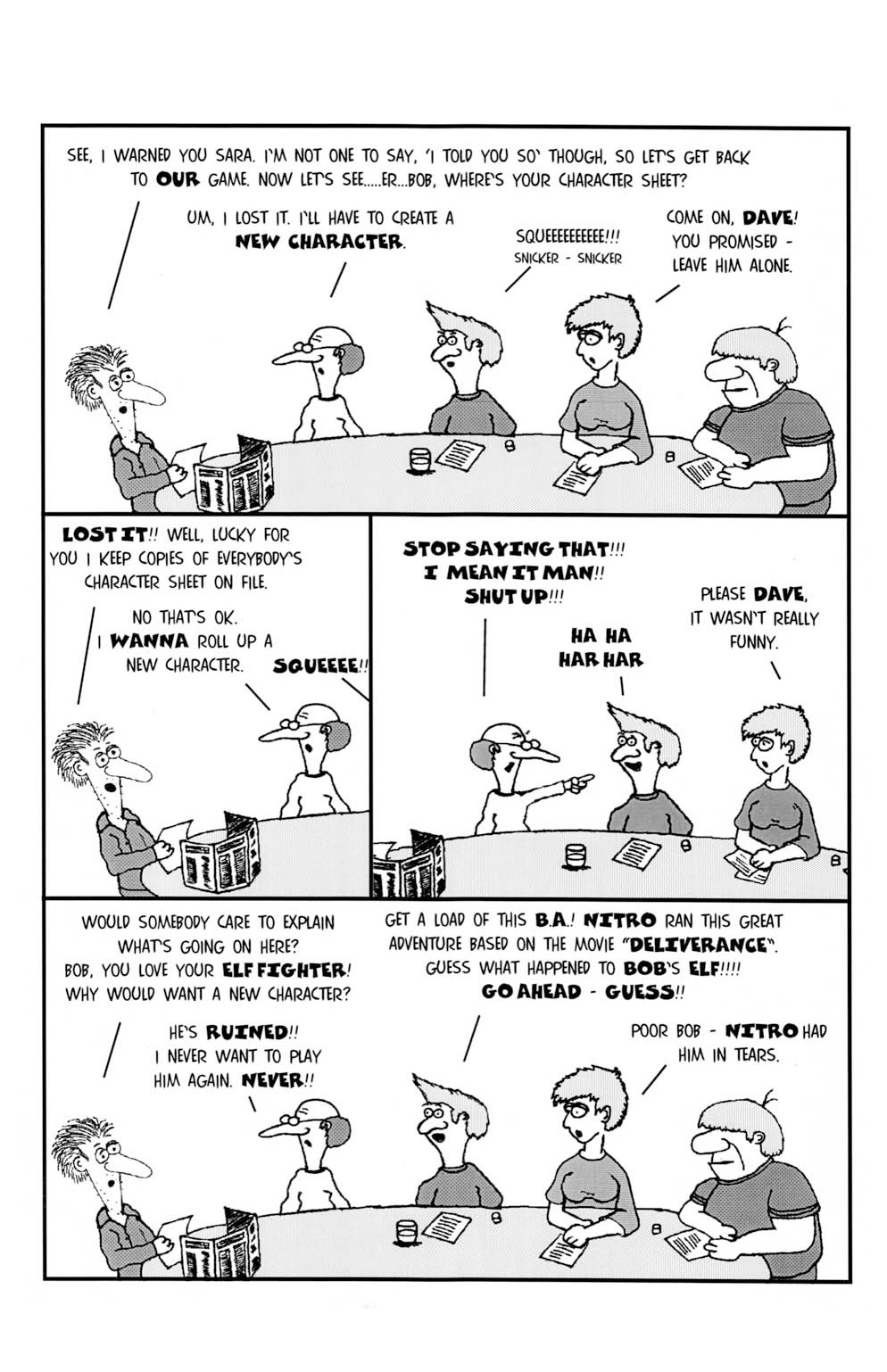 Read online Knights of the Dinner Table comic -  Issue #3 - 9