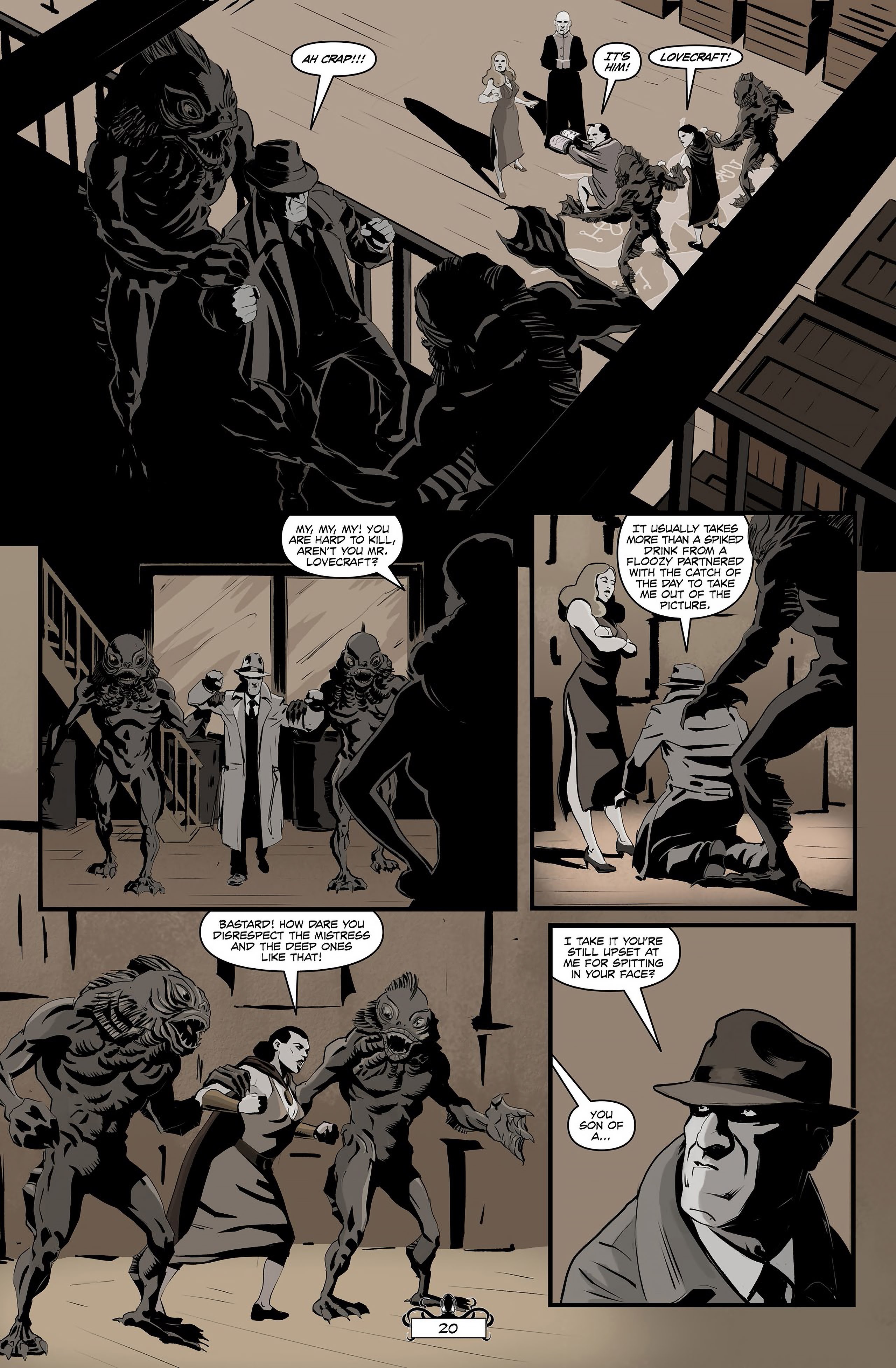 Read online Lovecraft P.I. - A Shot in the Dark comic -  Issue # TPB - 74