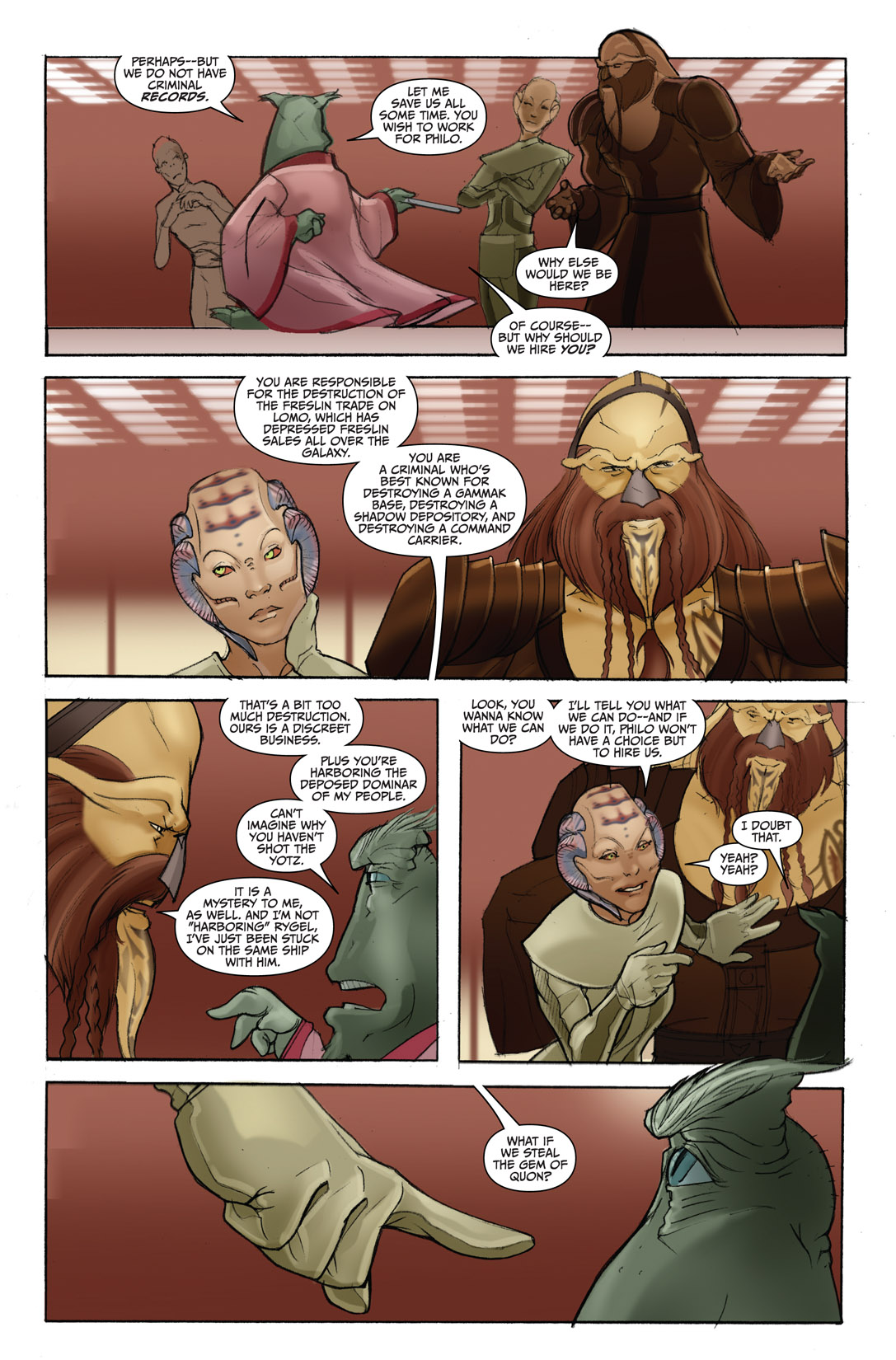 Read online Farscape: D'Argo's Quest comic -  Issue #2 - 17