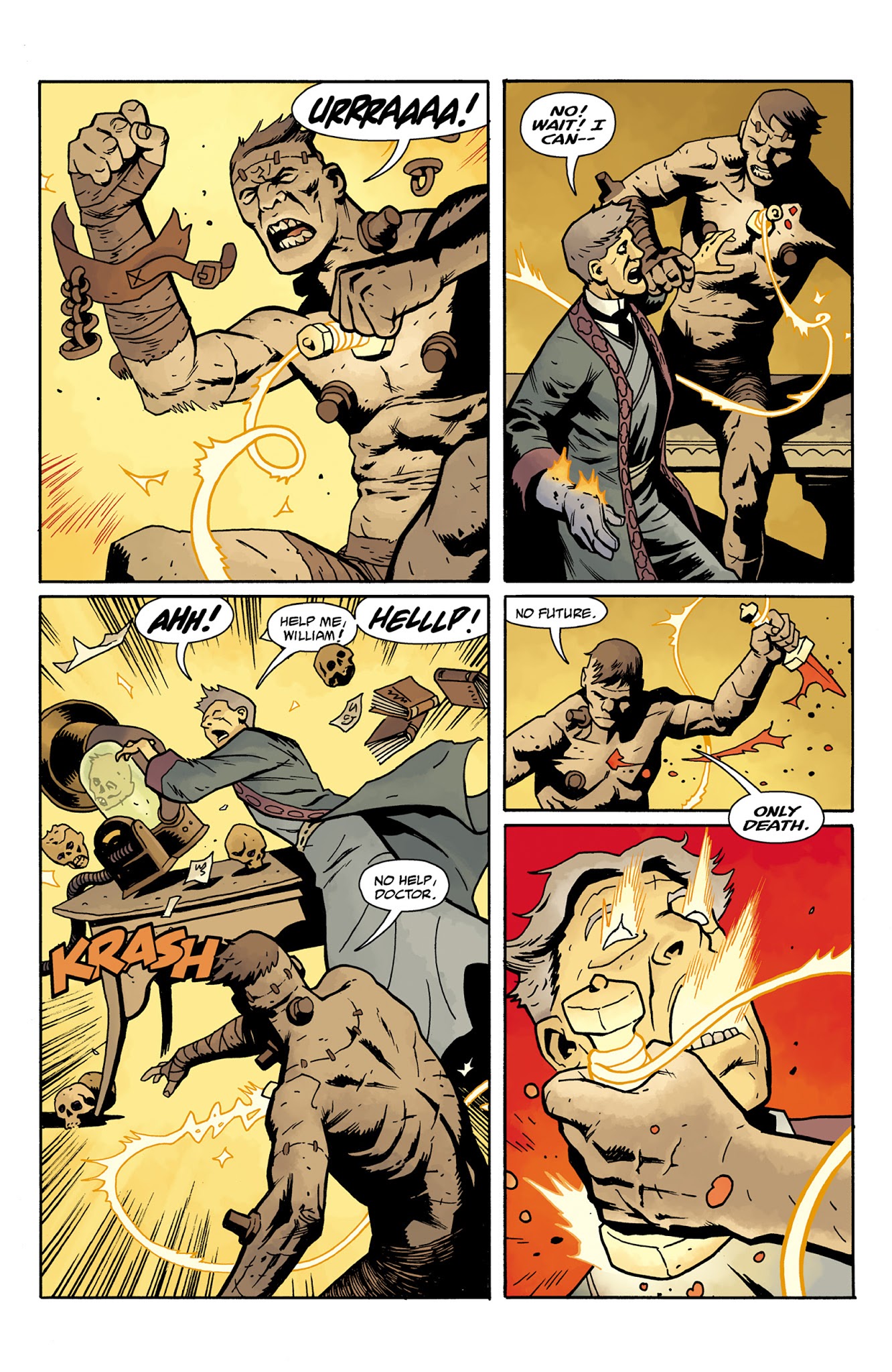 Read online Frankenstein Underground comic -  Issue #4 - 21