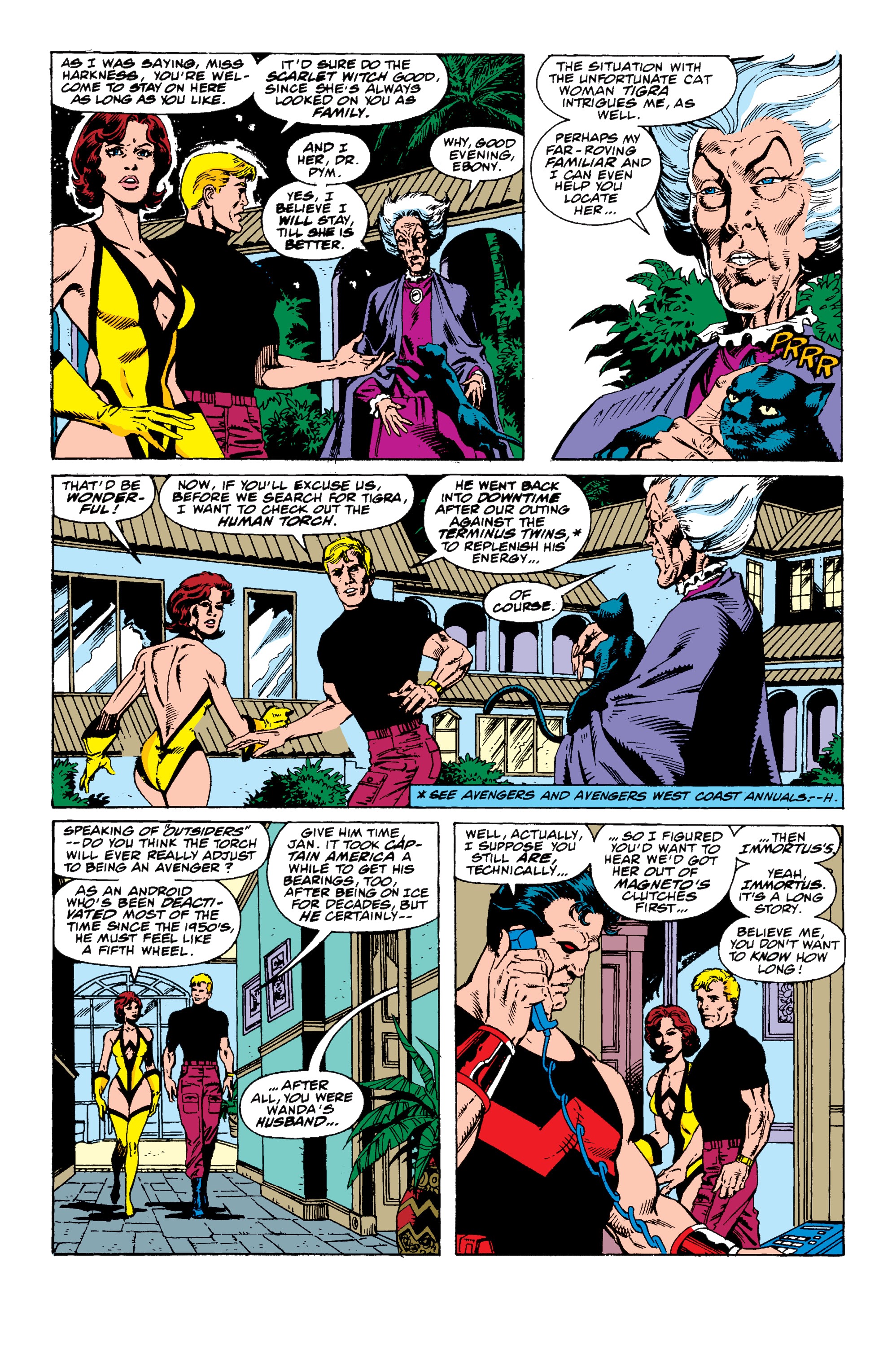 Read online Avengers West Coast Epic Collection: How The West Was Won comic -  Issue #Avengers West Coast Epic Collection Darker Than Scarlet (Part 4) - 93