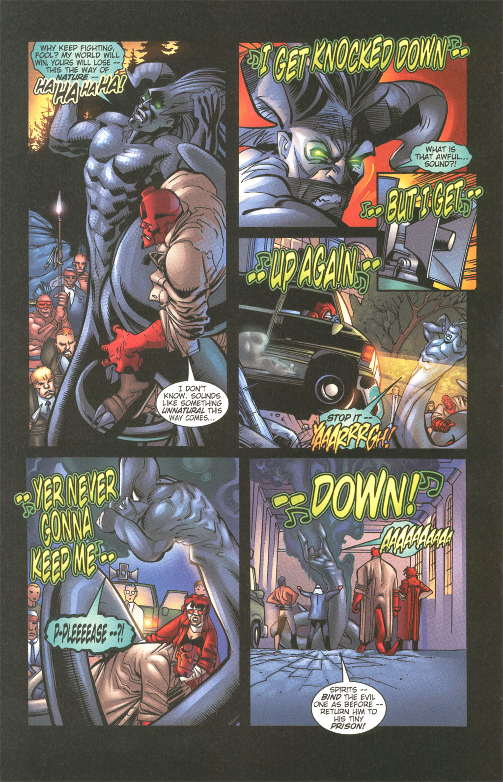 Read online Painkiller Jane/Hellboy comic -  Issue # Full - 22