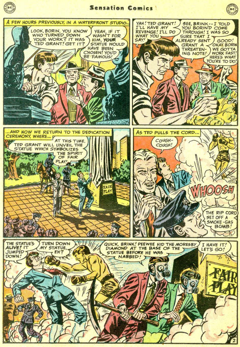 Read online Sensation (Mystery) Comics comic -  Issue #87 - 18
