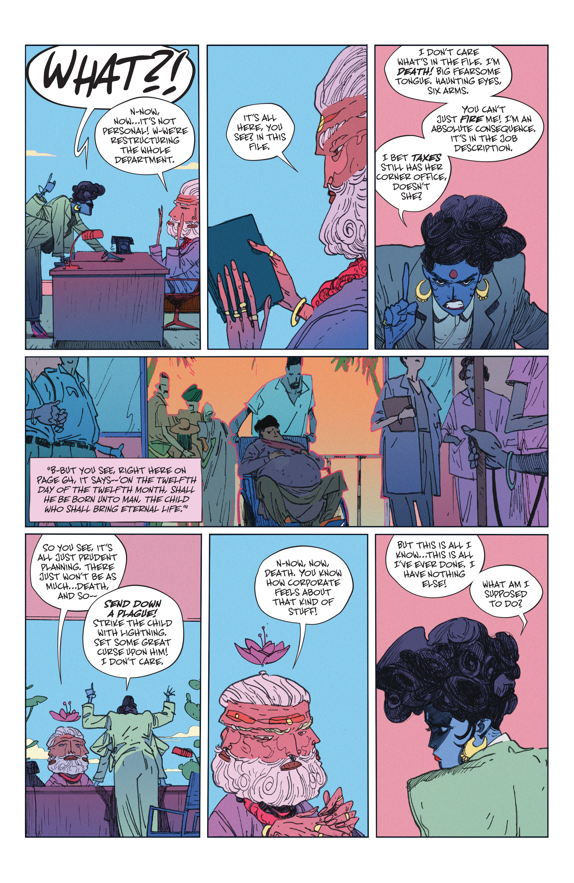 Read online The Many Deaths of Laila Starr comic -  Issue #1 - 9