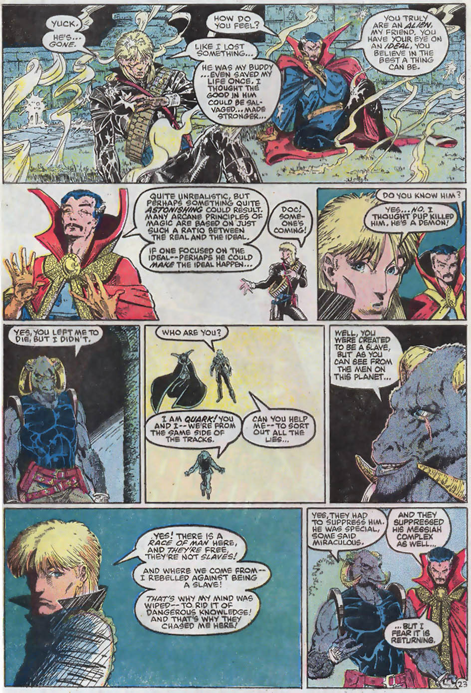 Read online Longshot (1985) comic -  Issue #5 - 23