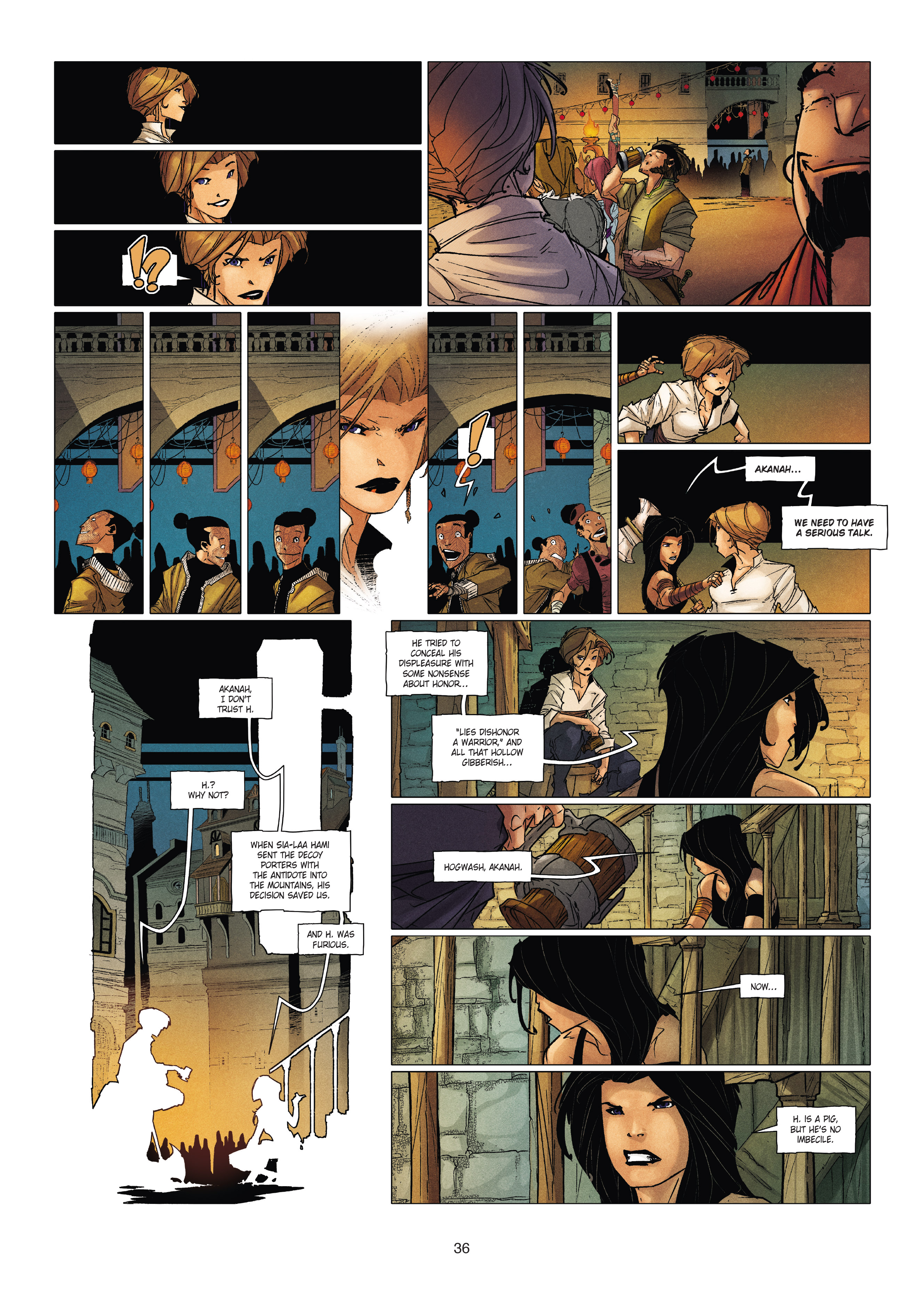 Read online Chronicles of the Dragon Knights comic -  Issue #19 - 36