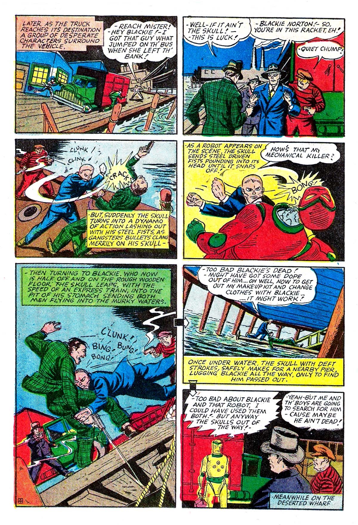Read online Amazing Man Comics comic -  Issue #5 - 24