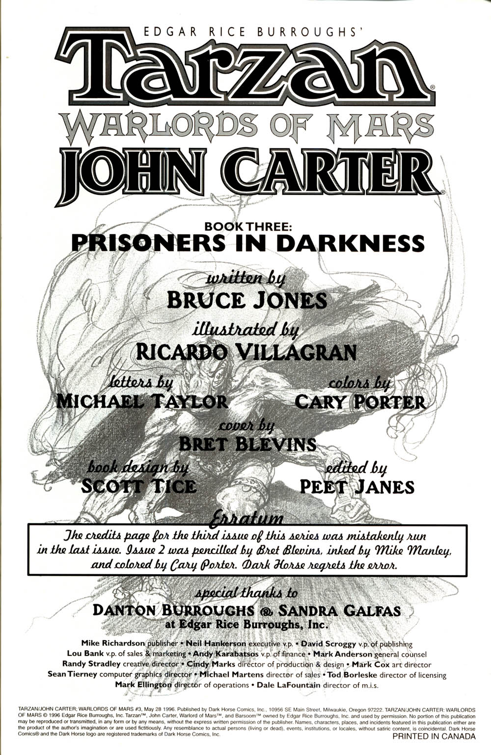 Read online Tarzan/John Carter: Warlords of Mars comic -  Issue #3 - 2