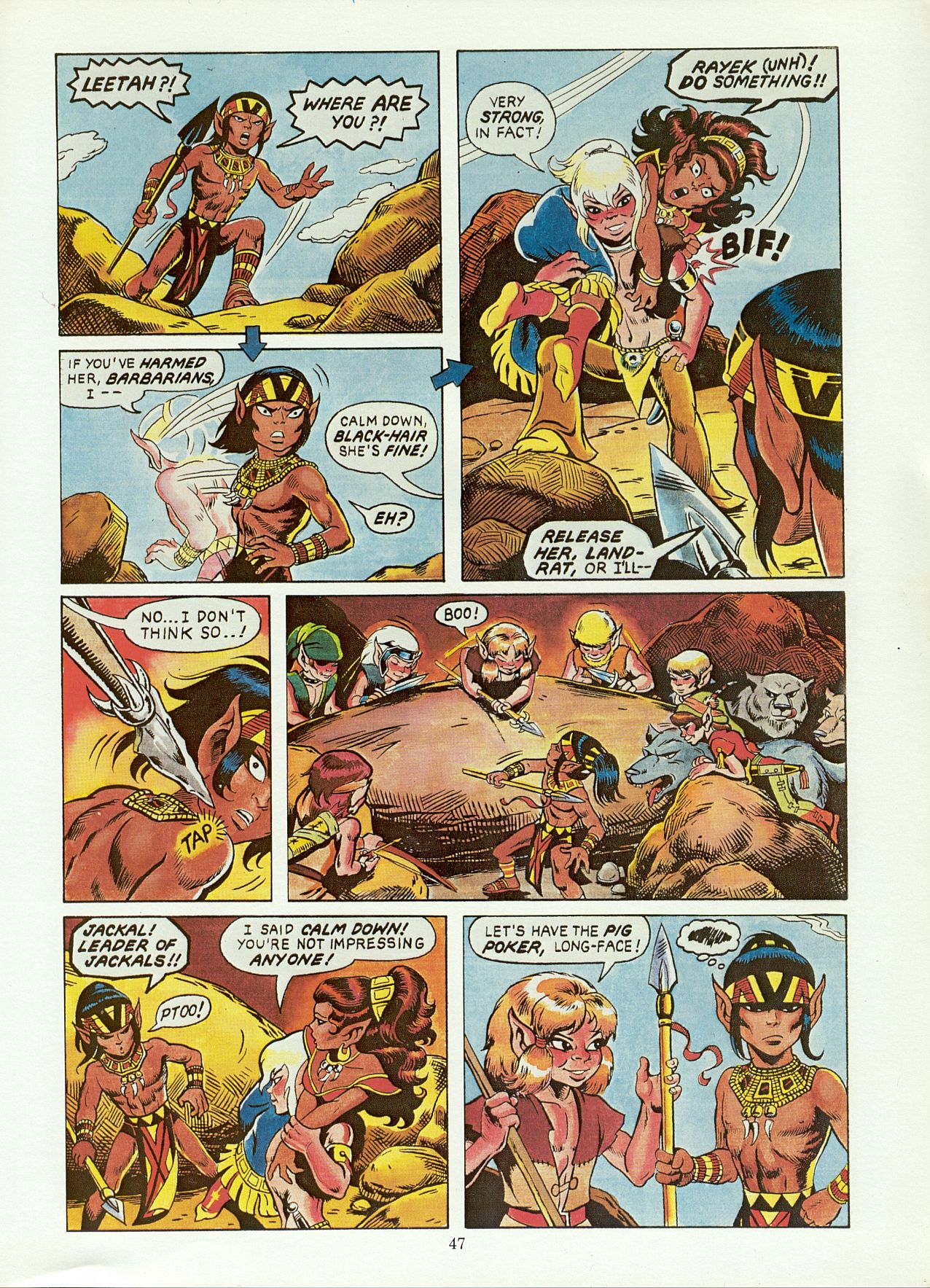 Read online ElfQuest (Starblaze Edition) comic -  Issue # TPB 1 - 55