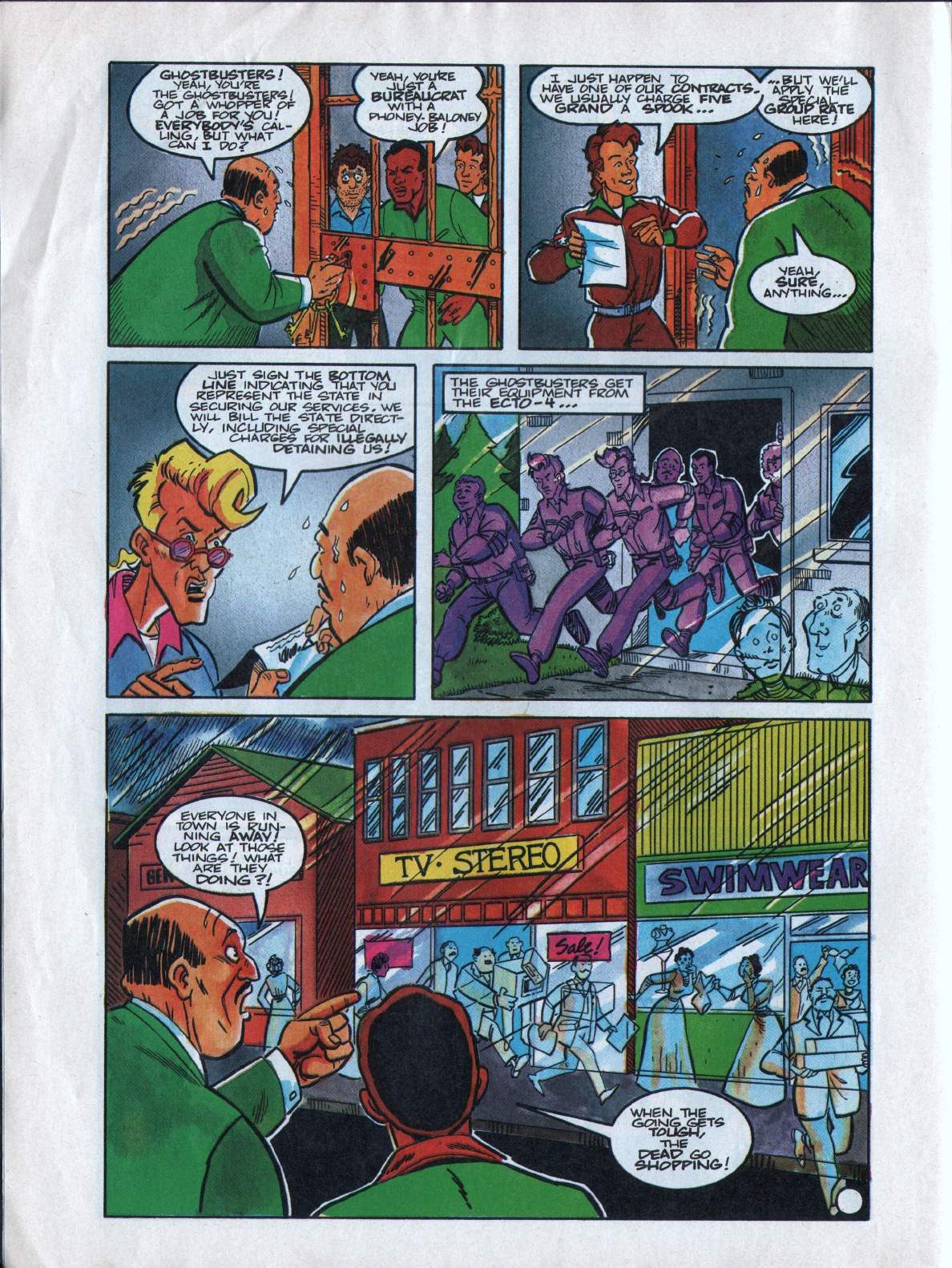Read online The Real Ghostbusters comic -  Issue #178 - 20