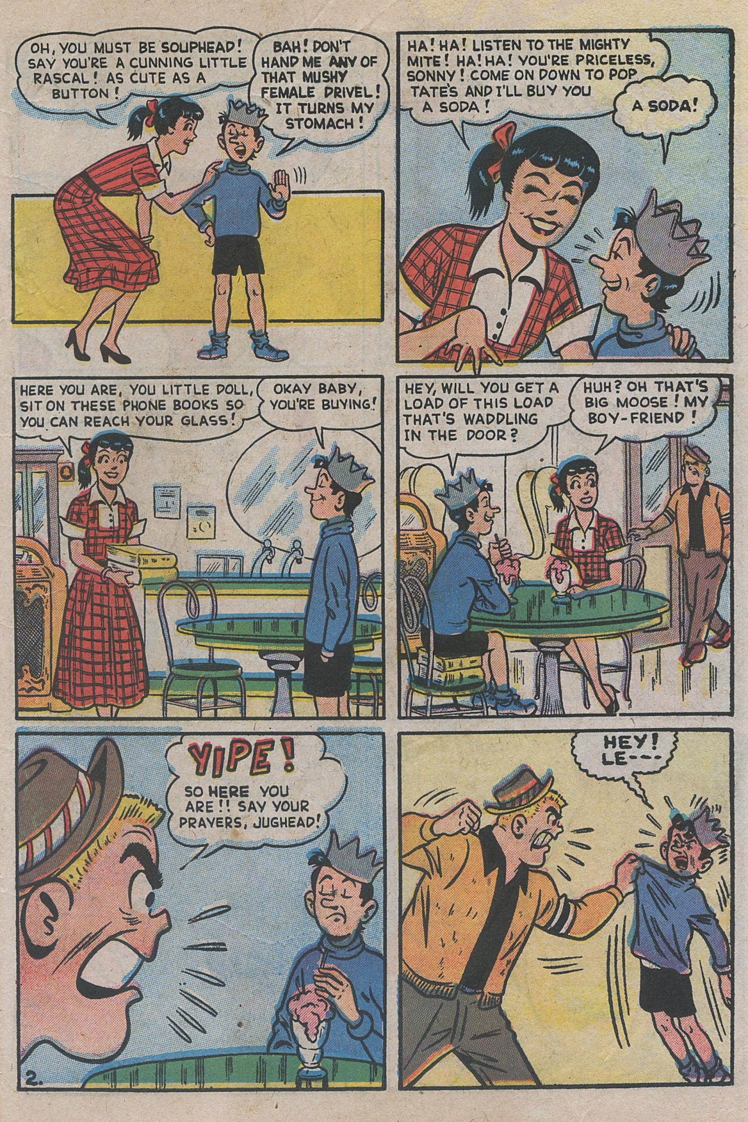 Read online Archie's Pal Jughead comic -  Issue #20 - 25