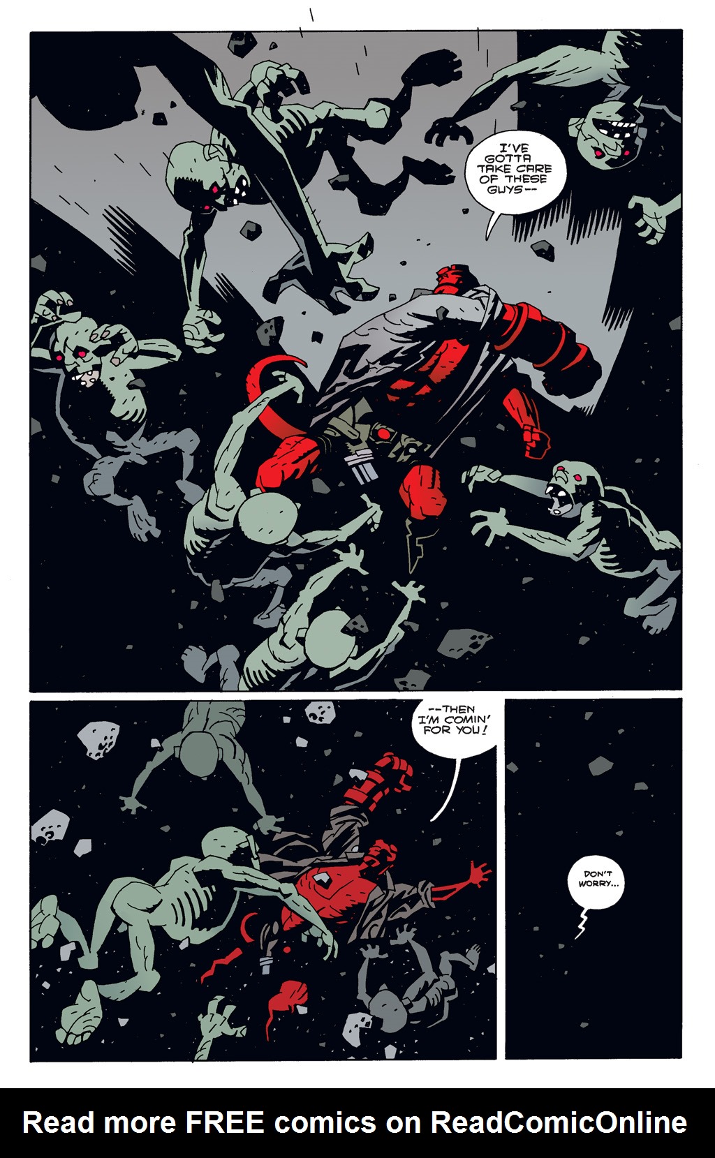 Read online Hellboy: Almost Colossus comic -  Issue #1 - 24